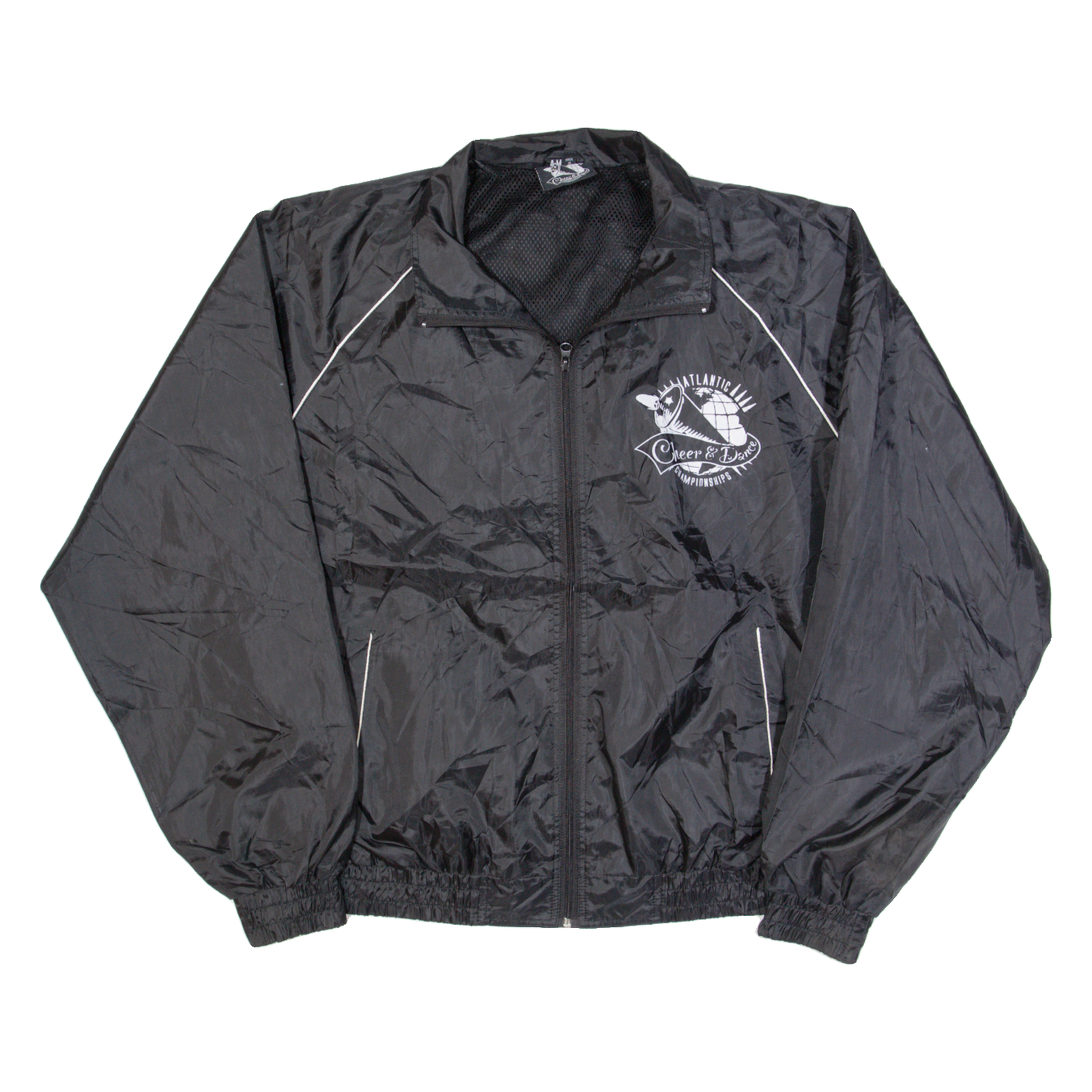 ATLANTIC CHEER & DANCE Womens Bomber Jacket Black USA M Refurbished - N/A refurbished available on Cerqular