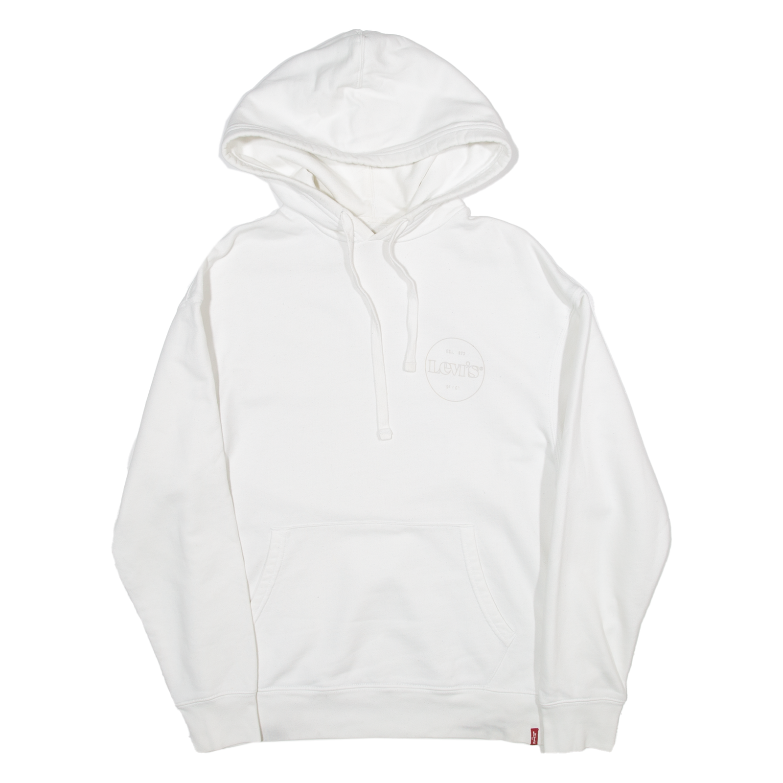 Buy LEVI'S Relaxed Womens White Hoodie S Refurbished - $36.39 LEVI'S Relaxed Womens White Hoodie S Refurbished - N/A refurbished available on Cerqular