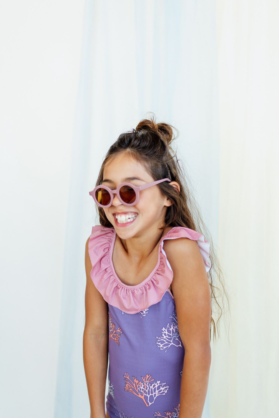 Recycled swimsuit - Coral | Size: 8-10 Refurbished - N/A (Note: This brand may not be well-known globally refurbished available on Cerqular