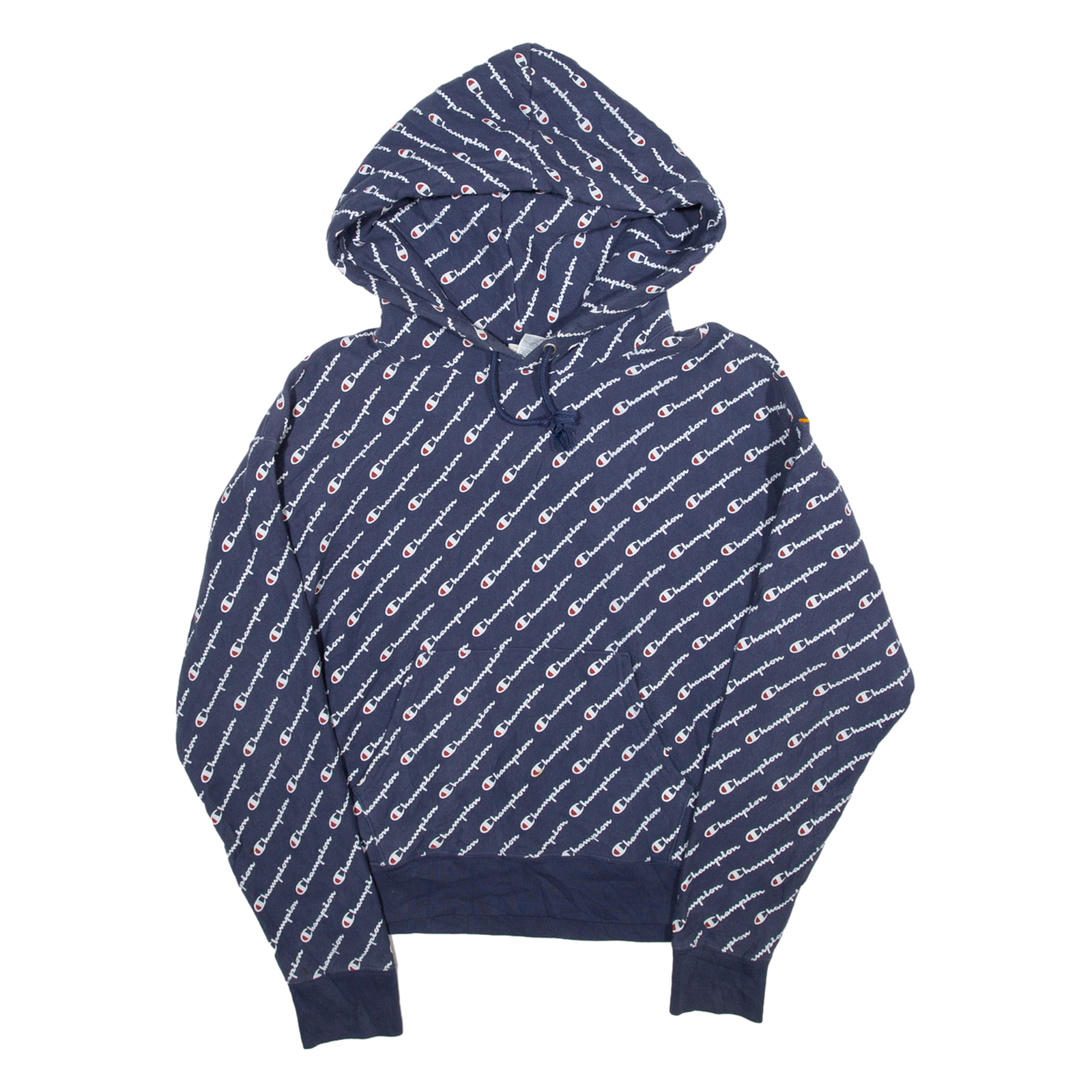 CHAMPION REVERSE WEAVE Womens Blue Hoodie M Refurbished - N/A refurbished available on Cerqular