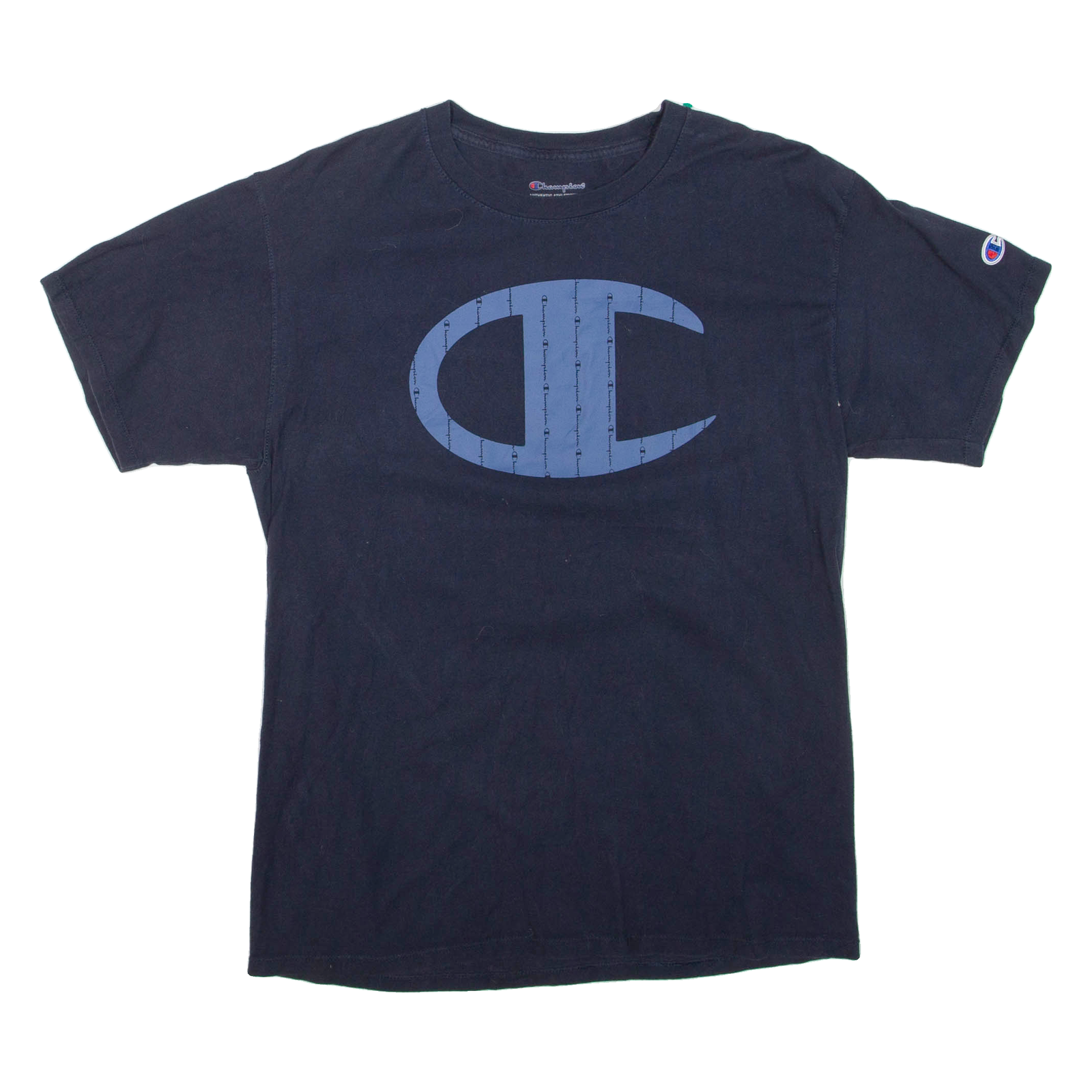 CHAMPION Mens T-Shirt Blue M Refurbished - N/A refurbished available on Cerqular