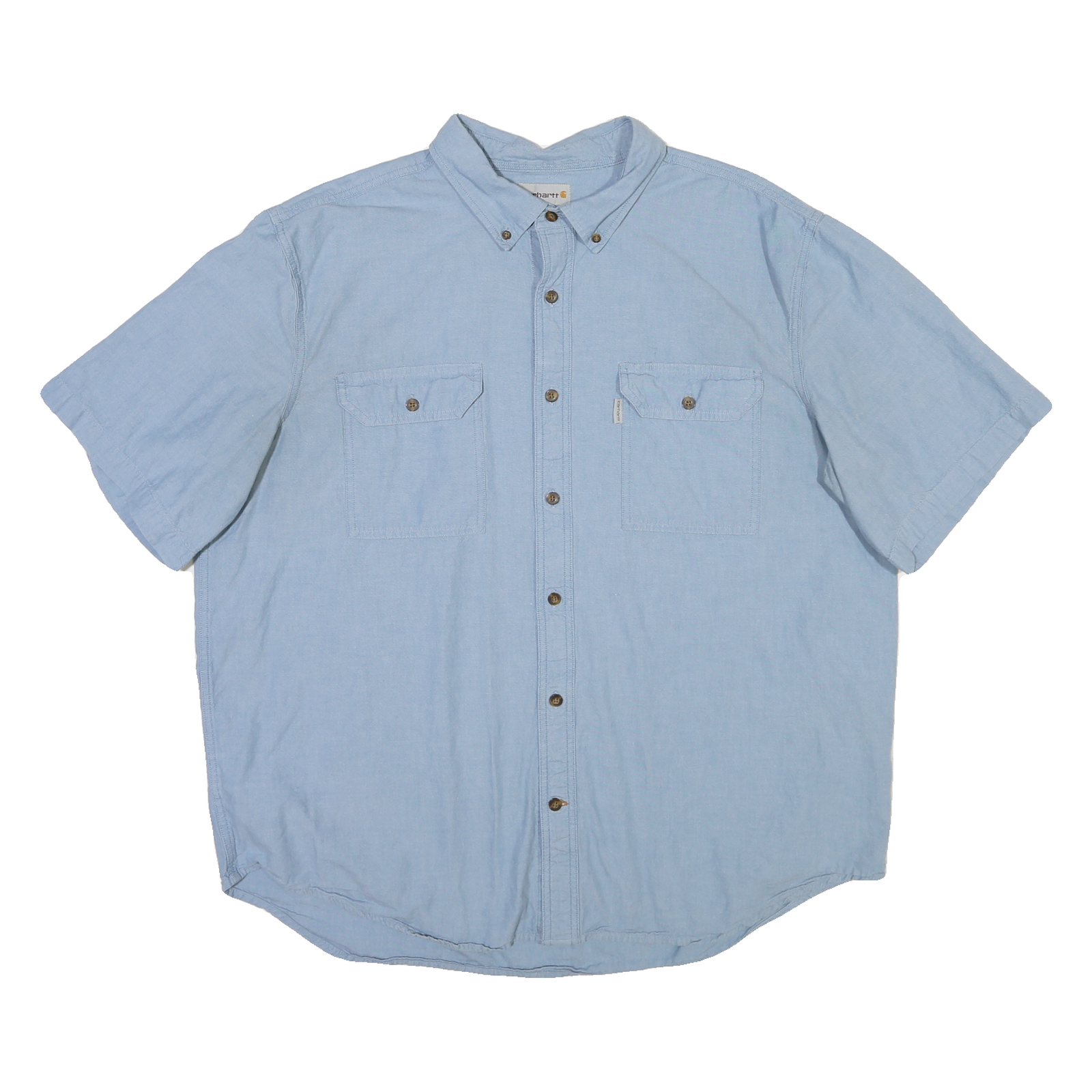 Buy CARHARTT Mens Blue Short Sleeve Shirt 2XL Cotton Blend Workwear Casual Refurbished - $51.99 CARHARTT Mens Blue Short Sleeve Shirt 2XL Cotton Blend Workwear Casual Refurbished - N/A refurbished available on Cerqular