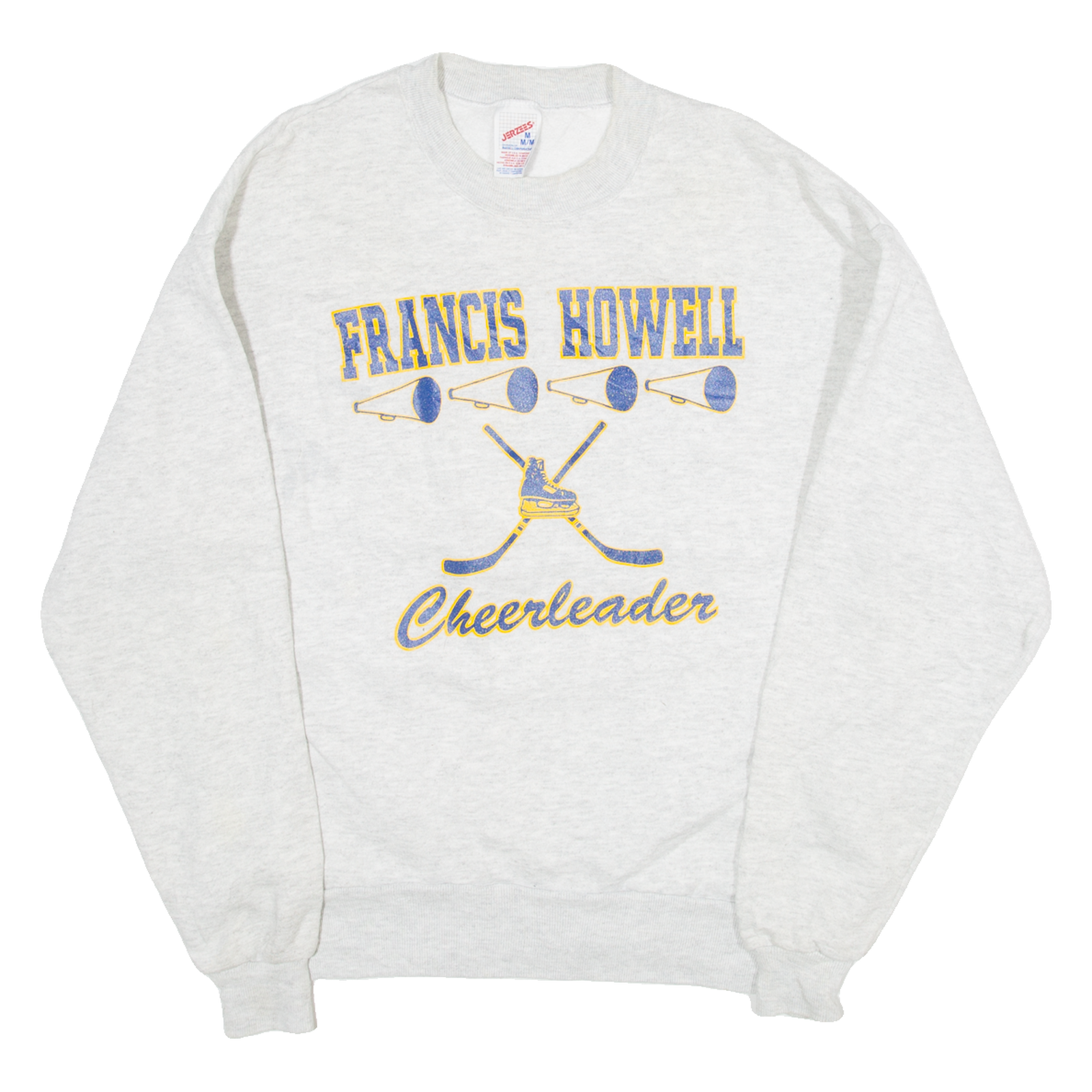 JERZEES Francis Howell Cheerleader Womens Sweatshirt Grey USA M Refurbished - N/A refurbished available on Cerqular