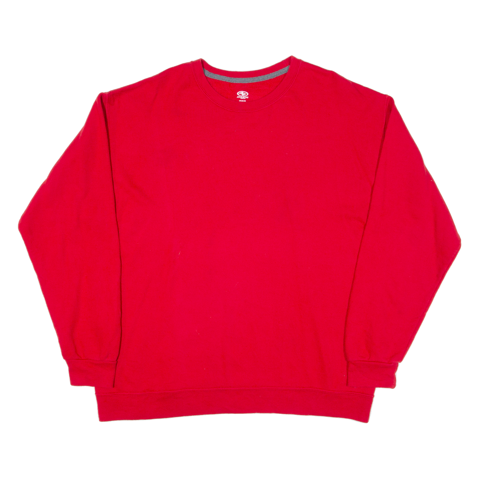 ATHLETIC WORKS Mens Sweatshirt Red L Refurbished - N/A refurbished available on Cerqular