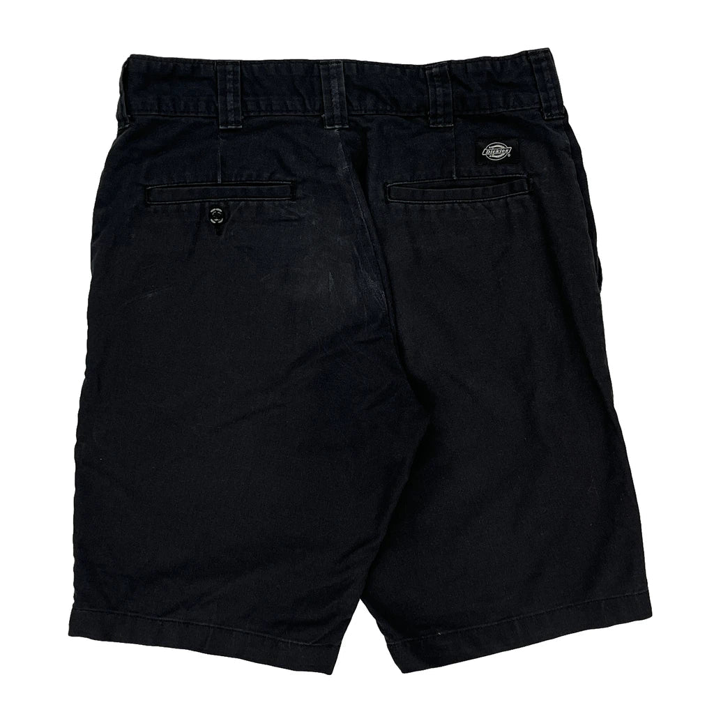 Dickies Shorts - 30W 10L Black Cotton Refurbished - Thrifted (note: this is a term often used to describe second- refurbished available on Cerqular