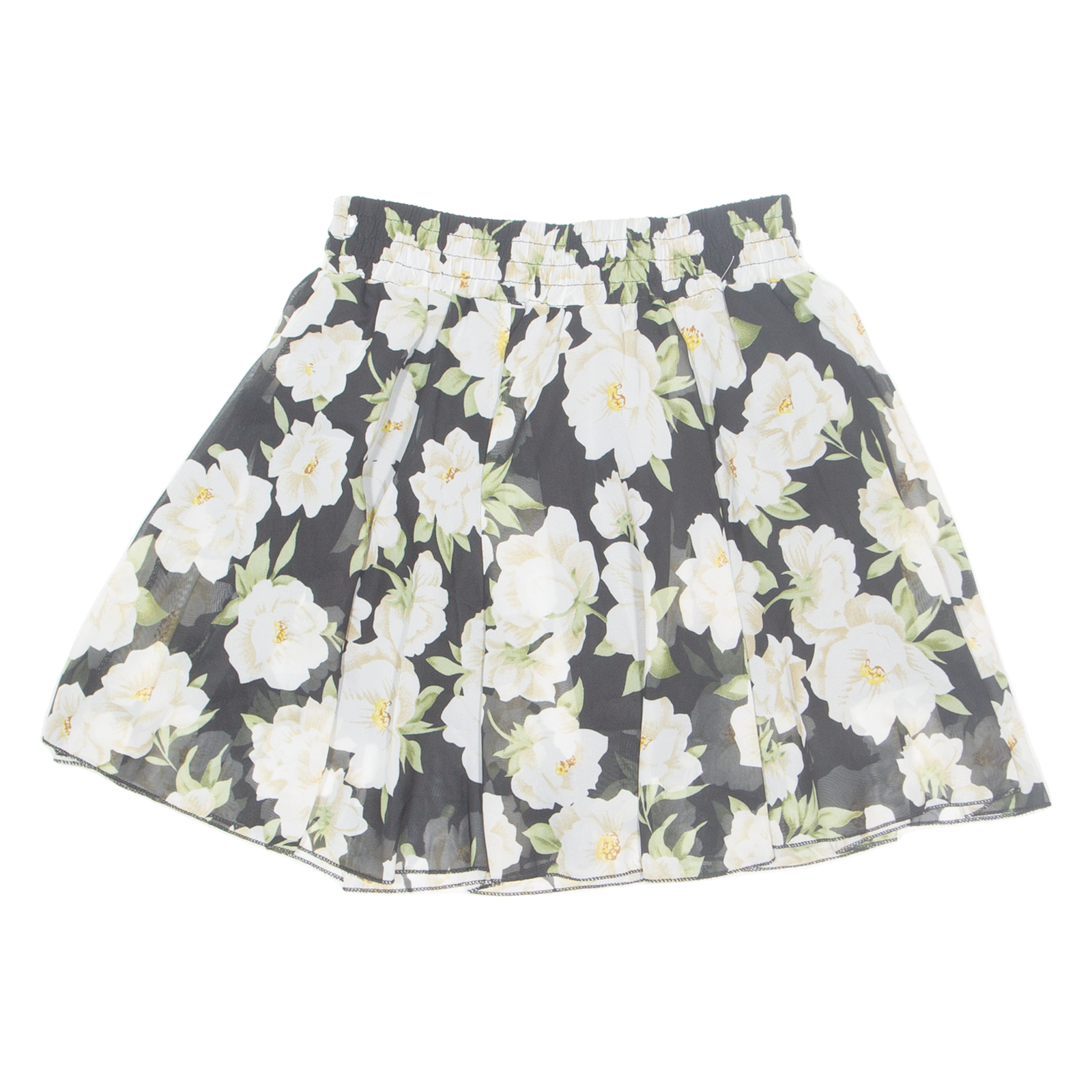 Womens Skort Skirt Black Short Floral XS Refurbished - N/A refurbished available on Cerqular