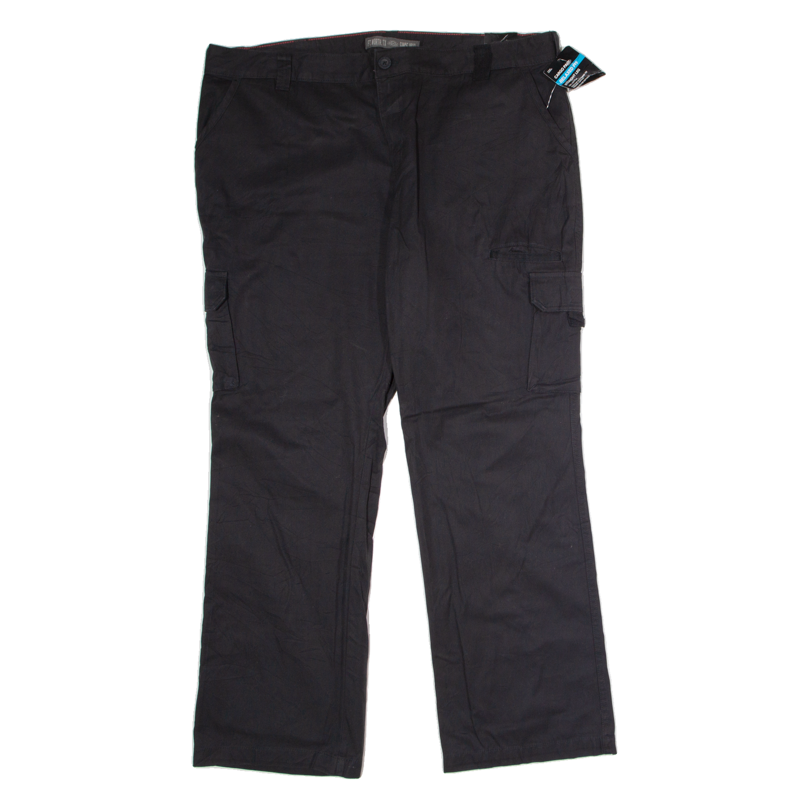 DICKIES Workwear Cargo Womens Twill Trousers Black Relaxed Straight W44 L33 Refurbished - N/A refurbished available on Cerqular