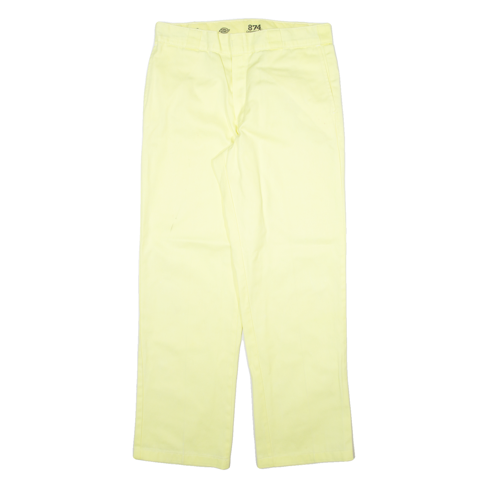 DICKIES 874 Workwear Mens Trousers Yellow Regular Straight W34 L32 Refurbished - N/A refurbished available on Cerqular