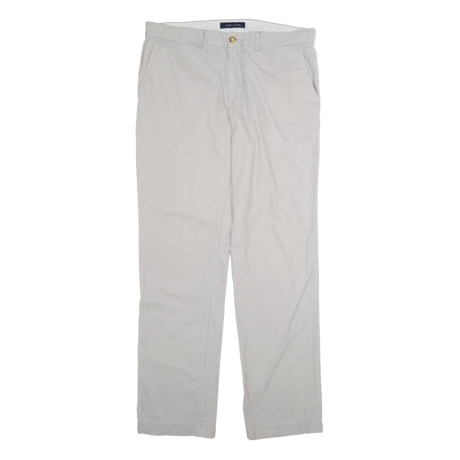 Buy TOMMY HILFIGER Mens Cotton Beige Regular Straight Trousers W36 L34 Casual Refurbished - $36.39 TOMMY HILFIGER Mens Cotton Beige Regular Straight Trousers W36 L34 Casual Refurbished - N/A refurbished available on Cerqular