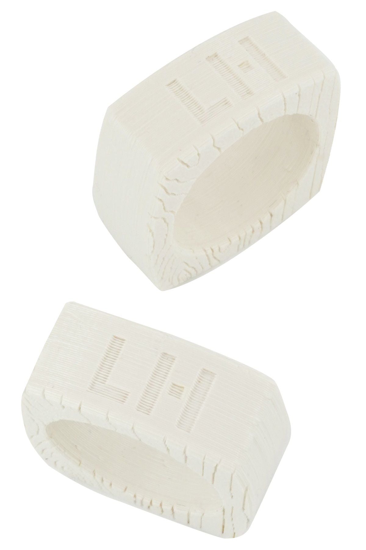 Love Hero 3D Printed Logo Ring in Arctic White | Size: 9.5 Refurbished - N/A (Note: There is no well-known brand by this name refurbished available on Cerqular