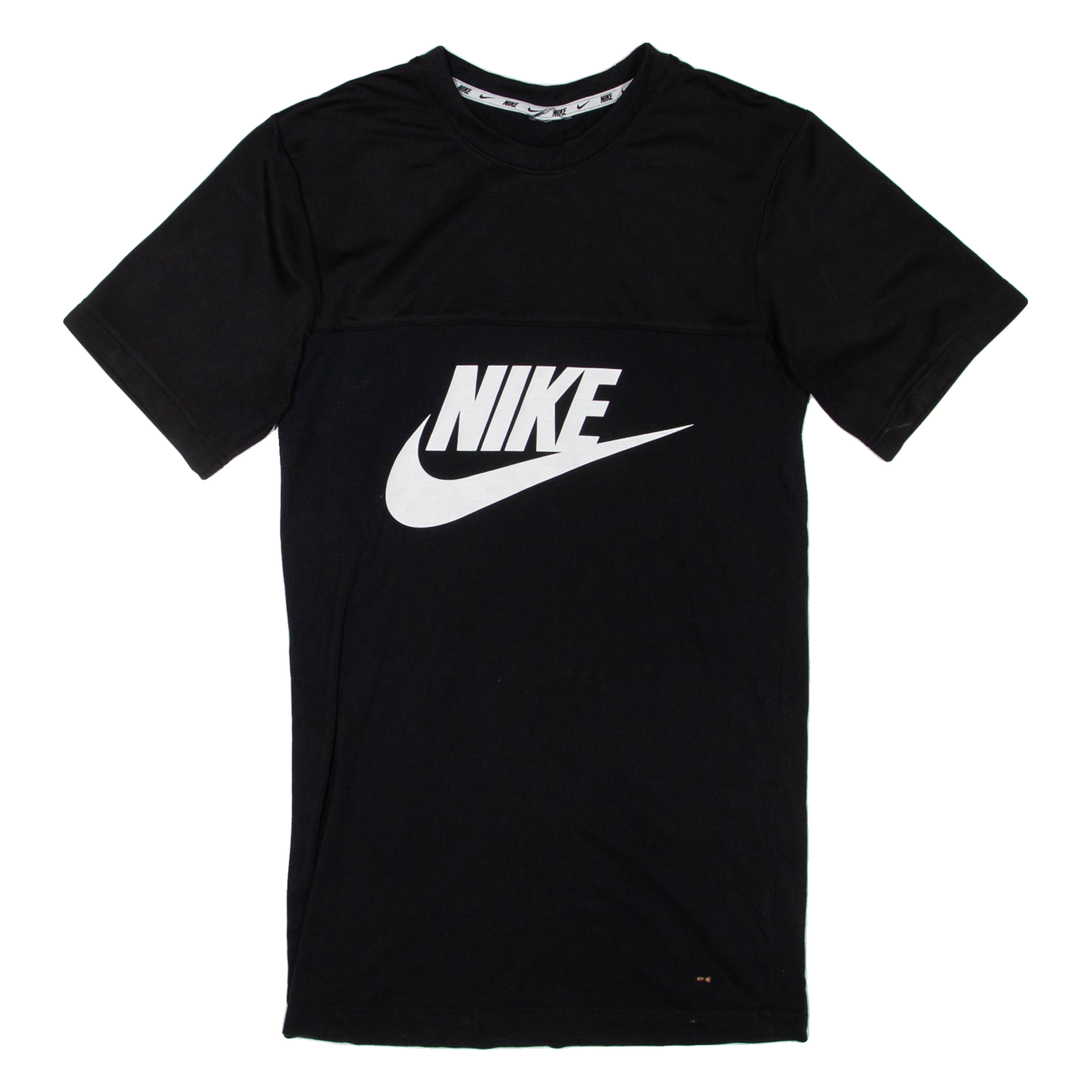 NIKE Womens T-Shirt Dress Black Short Sleeve Short S Refurbished - N/A refurbished available on Cerqular