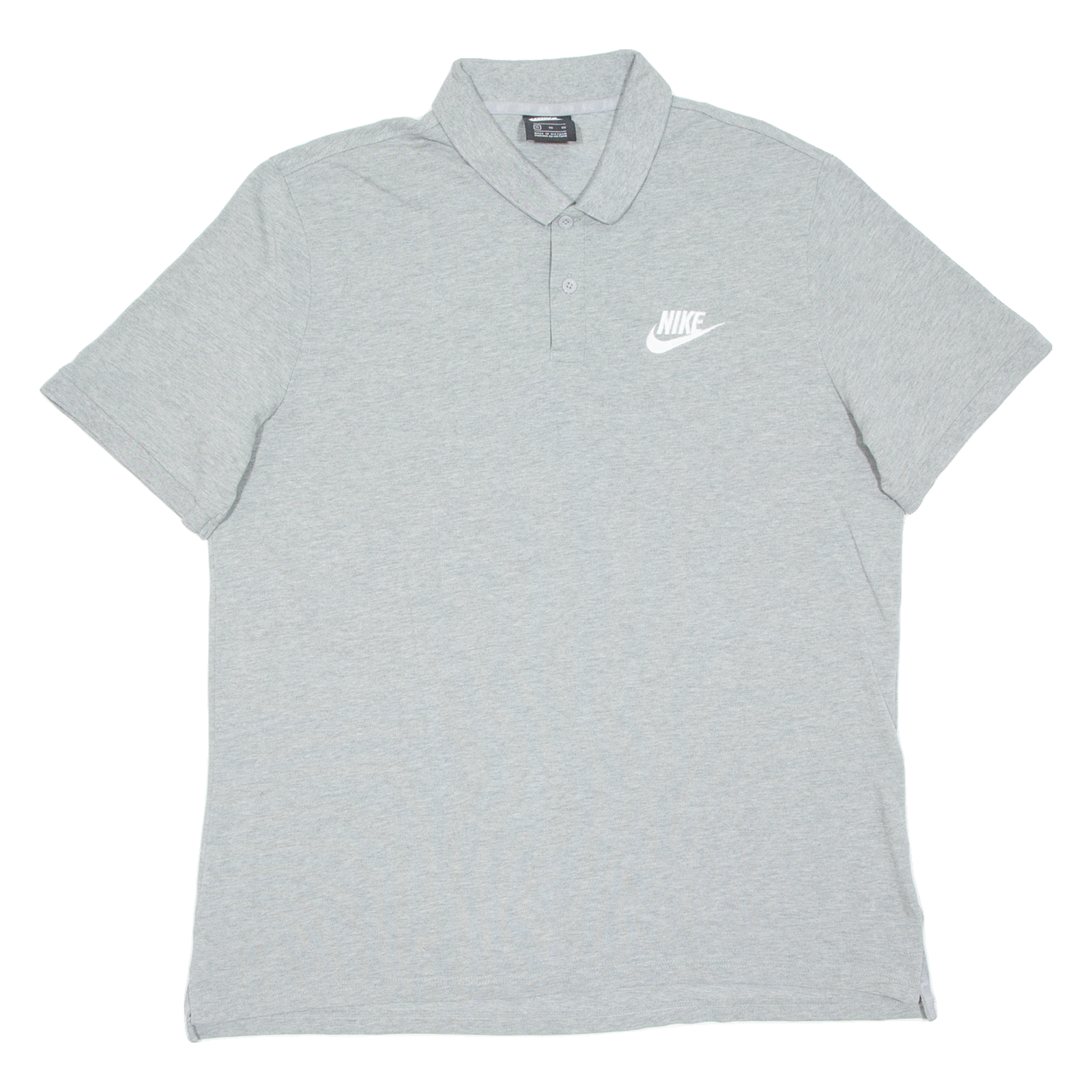 NIKE Mens Polo Shirt Grey XL Refurbished - N/A refurbished available on Cerqular