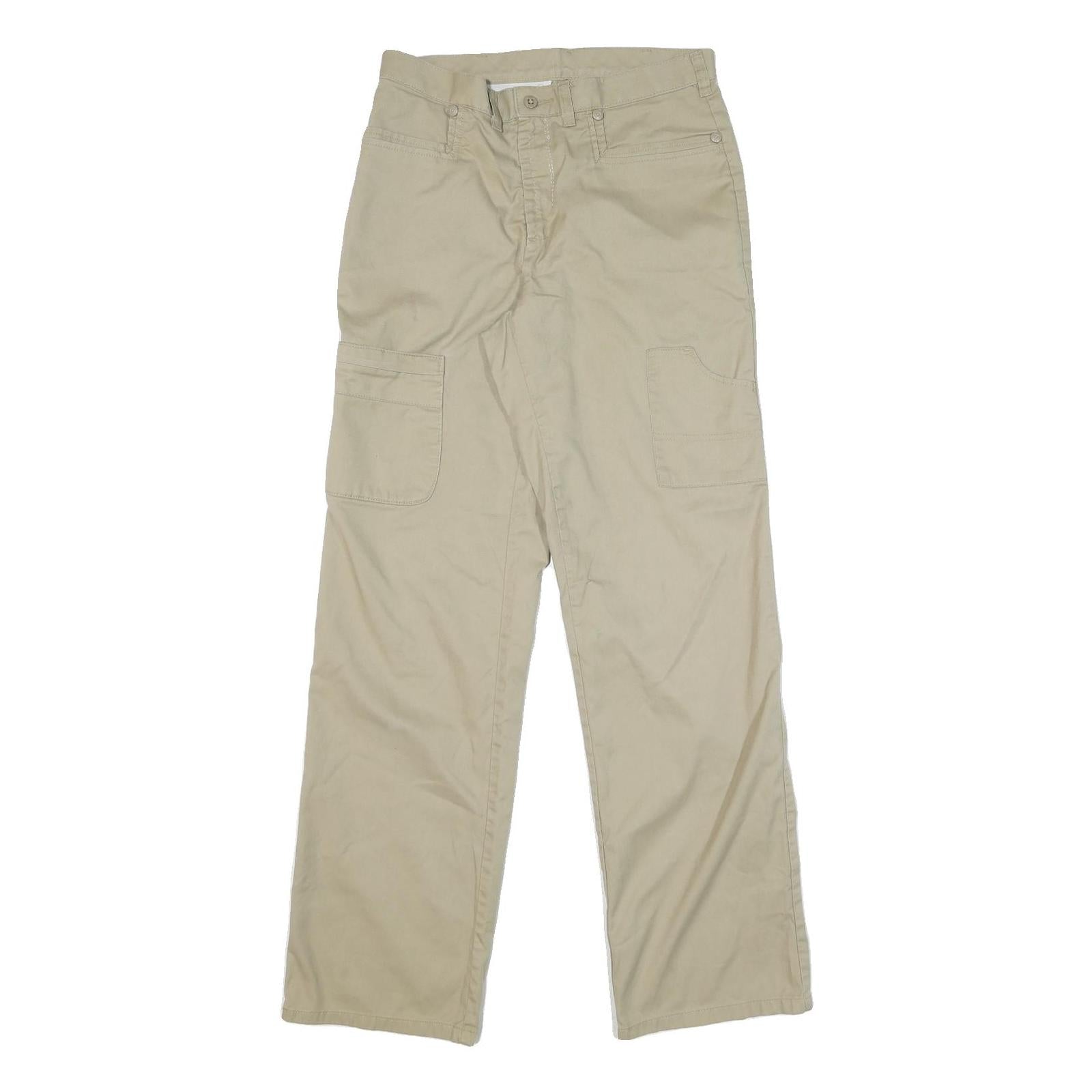 DICKIES Mens Cotton Blend Beige Regular Fit Straight Leg Trousers W30 L32 Refurbished - N/A refurbished available on Cerqular