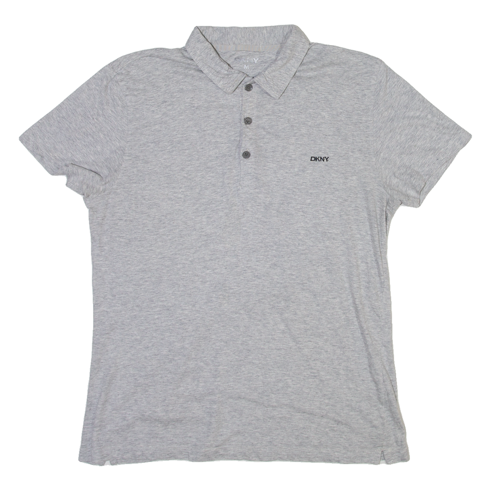 DKNY Mens Polo Shirt Grey M Refurbished - N/A refurbished available on Cerqular