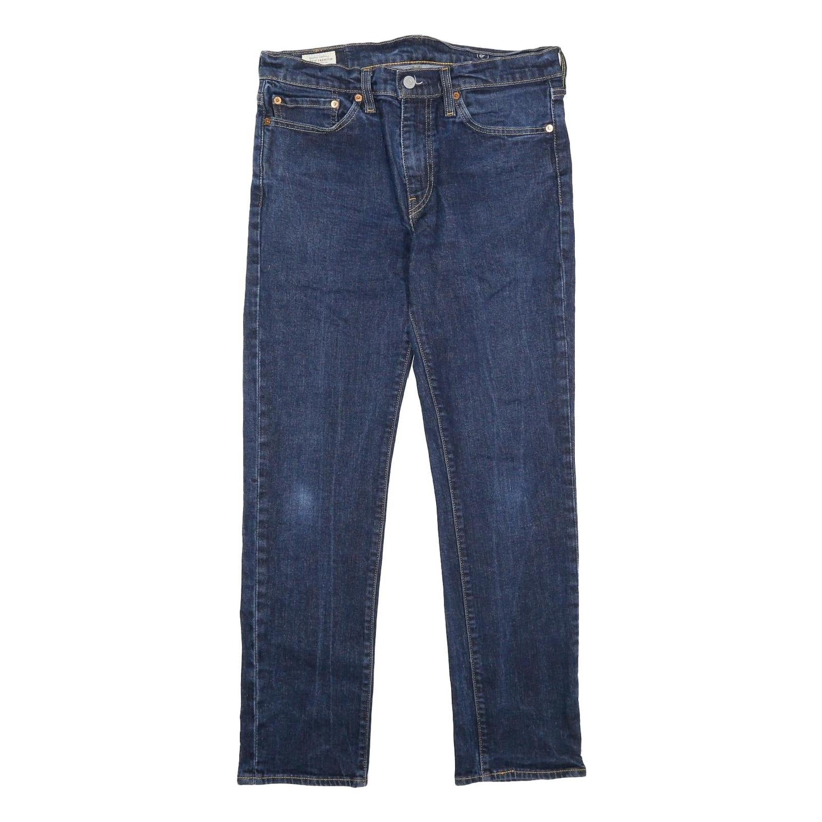 LEVI'S 511 BIG E Mens Slim Blue Denim Raw Cotton Blend Jeans W32 L30 Zip Refurbished - N/A refurbished available on Cerqular