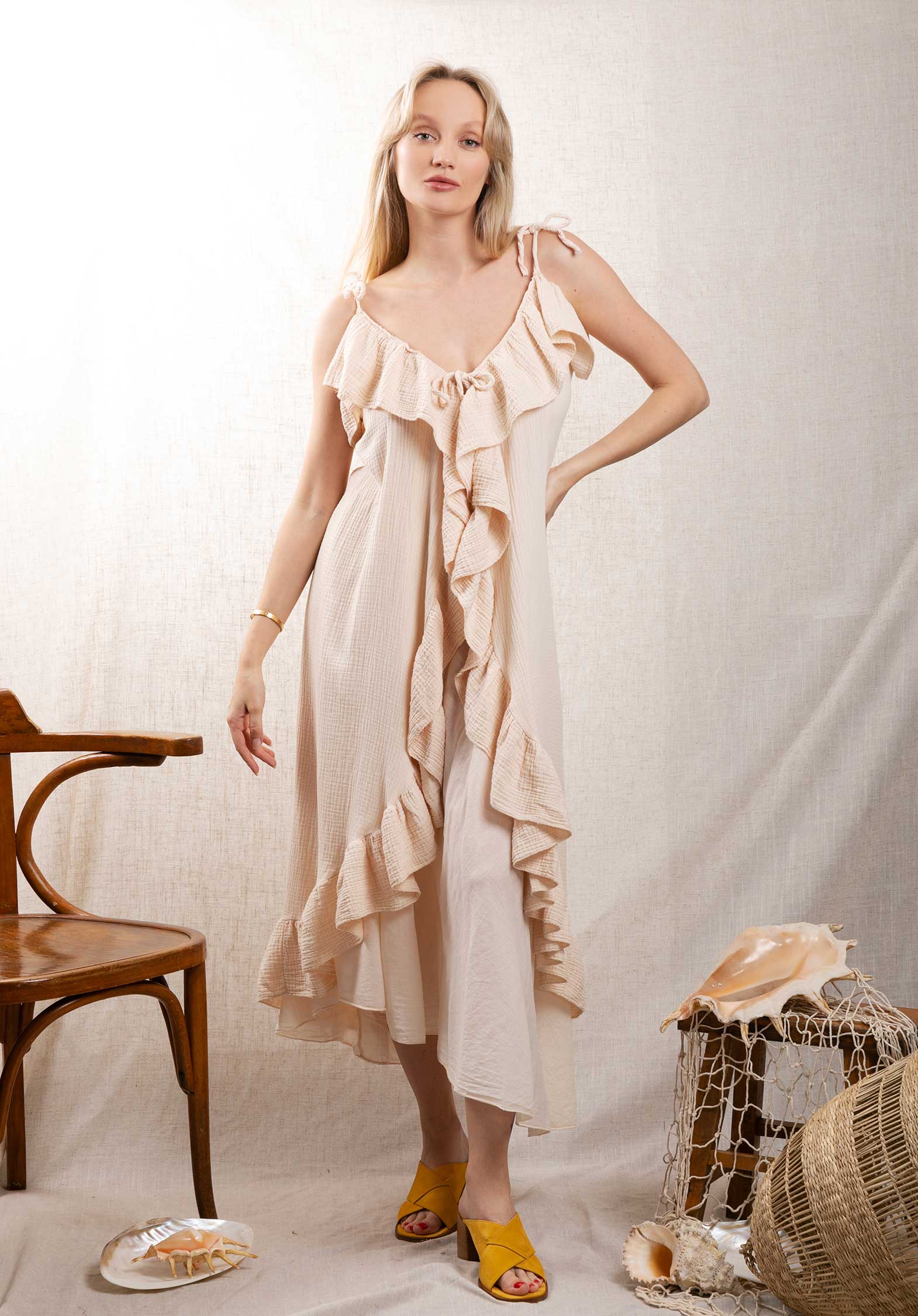 Skirt 94196 Beige | Color: BEIGE | Size: U Refurbished - N/A (I could not find a well-known brand with this name refurbished available on Cerqular