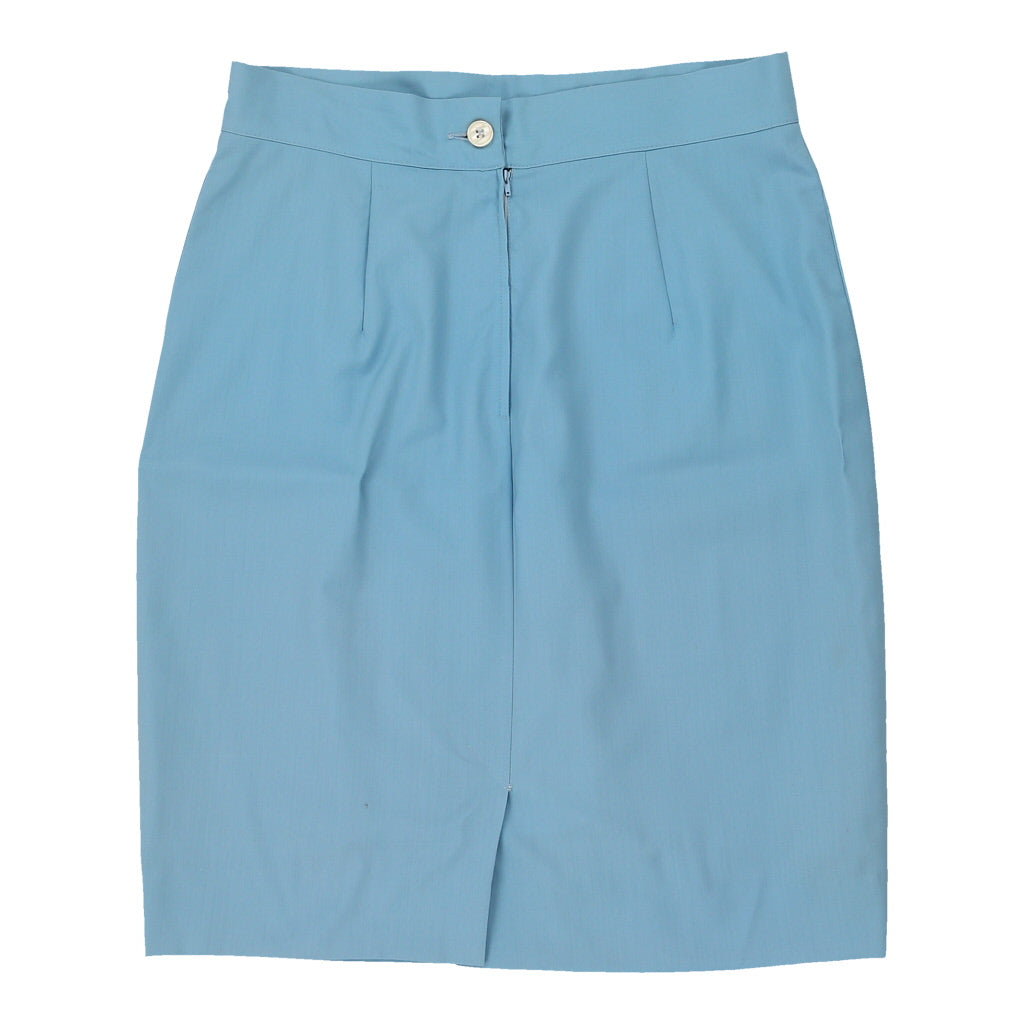 Christian Dior Skirt - 31W UK 12 Blue Wool | Size: UK 12 Refurbished - N/A (Preloved Designer is not a specific brand, it refurbished available on Cerqular
