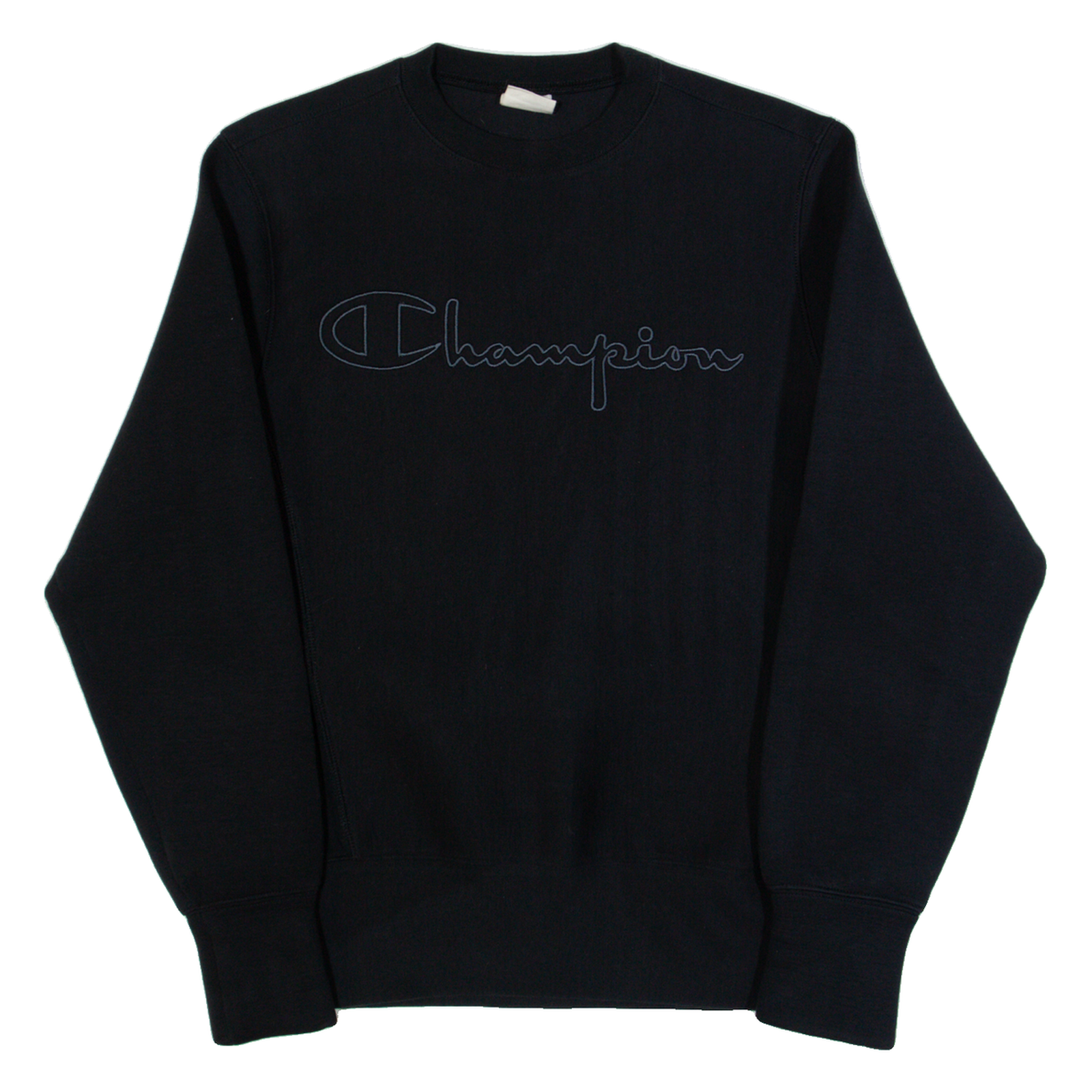 CHAMPION Mens Sweatshirt Black S Refurbished - N/A refurbished available on Cerqular