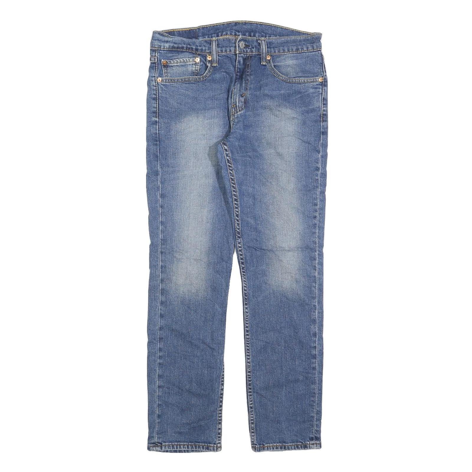 LEVI'S 511 Slim Mens Jeans Blue Denim Slim Straight Cotton Blend W32 L30 Classic Refurbished - N/A refurbished available on Cerqular