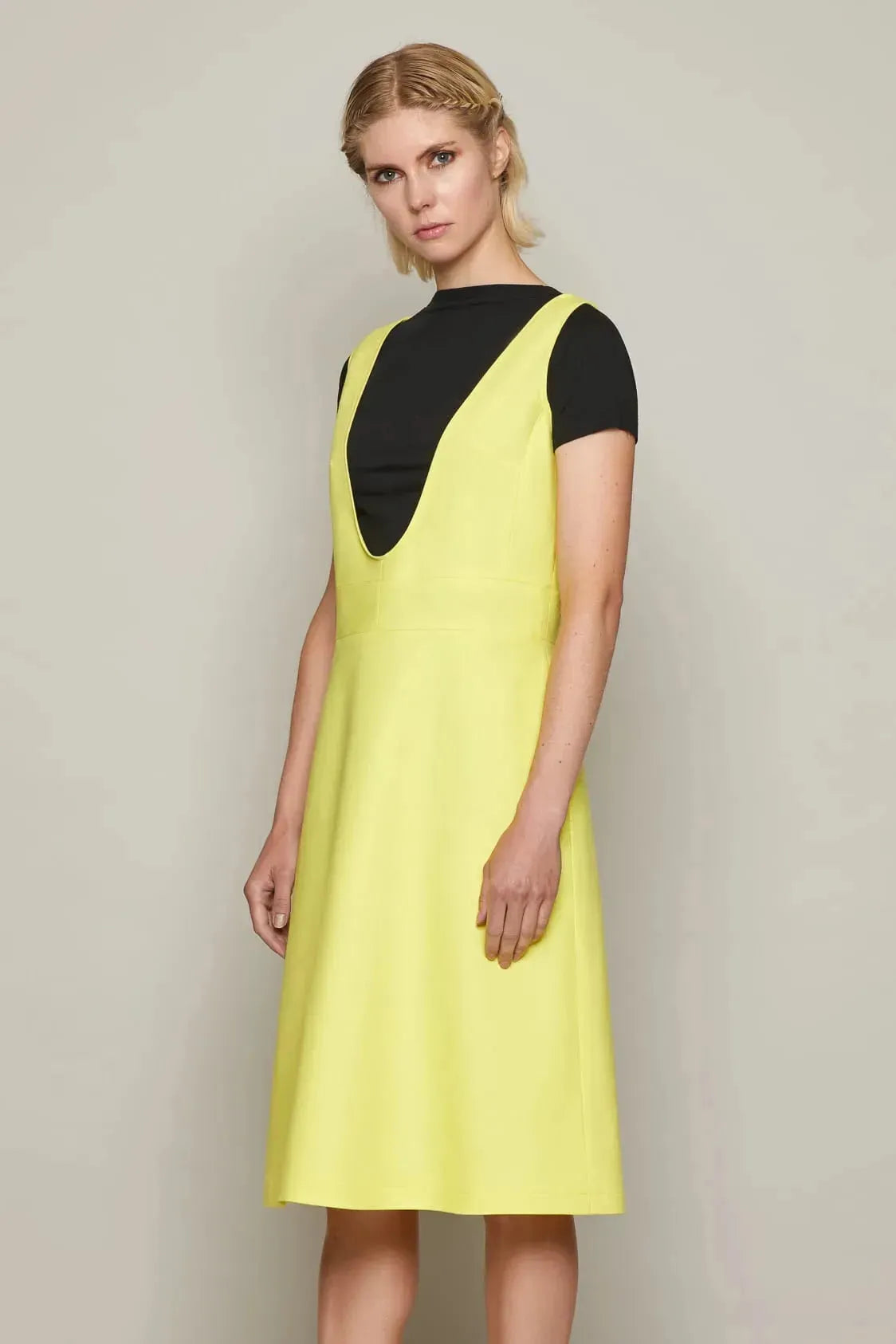 Jodie Dress (Yellow) | size: XL Refurbished - N/A refurbished available on Cerqular