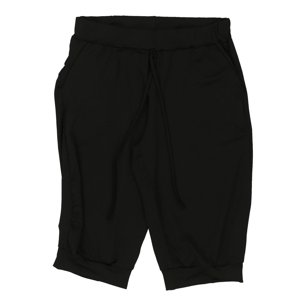 Emery Rose Sport Shorts - Large Black Polyester Refurbished - Thrifted (note: this is a term often used to describe second- refurbished available on Cerqular