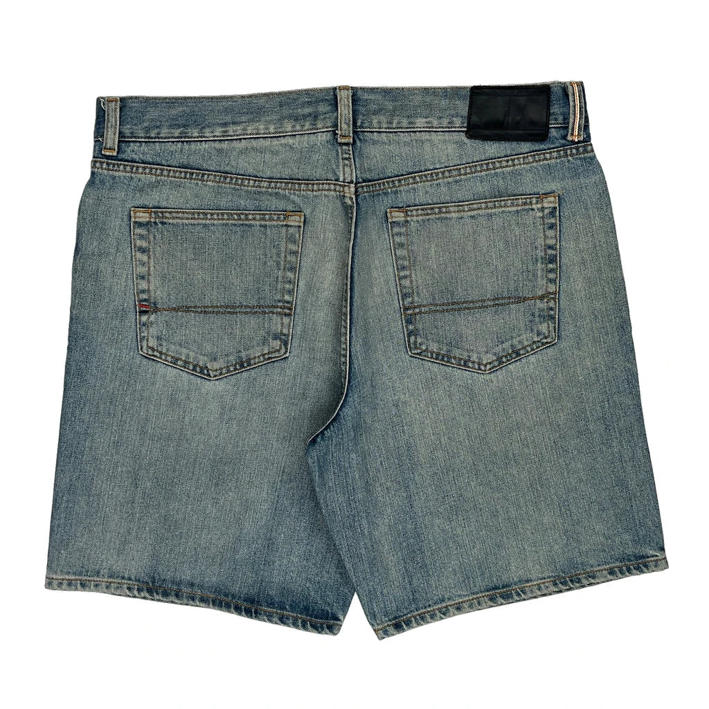 Buy Tommy Hilfiger Denim Shorts - 37W 9L Blue Cotton Refurbished - $15.66 Tommy Hilfiger Denim Shorts - 37W 9L Blue Cotton Refurbished - Thrifted (note: this is a term often used to describe second- refurbished available on Cerqular