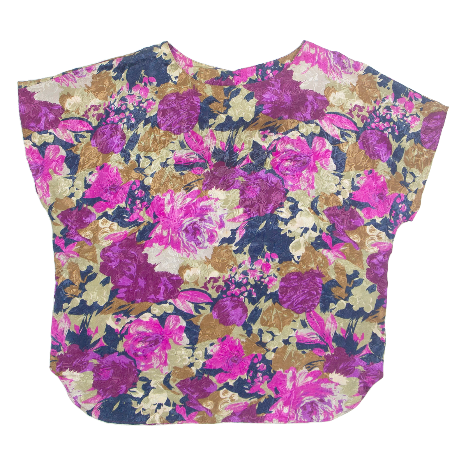 Womens Printed Top Pink Floral L Refurbished - N/A refurbished available on Cerqular