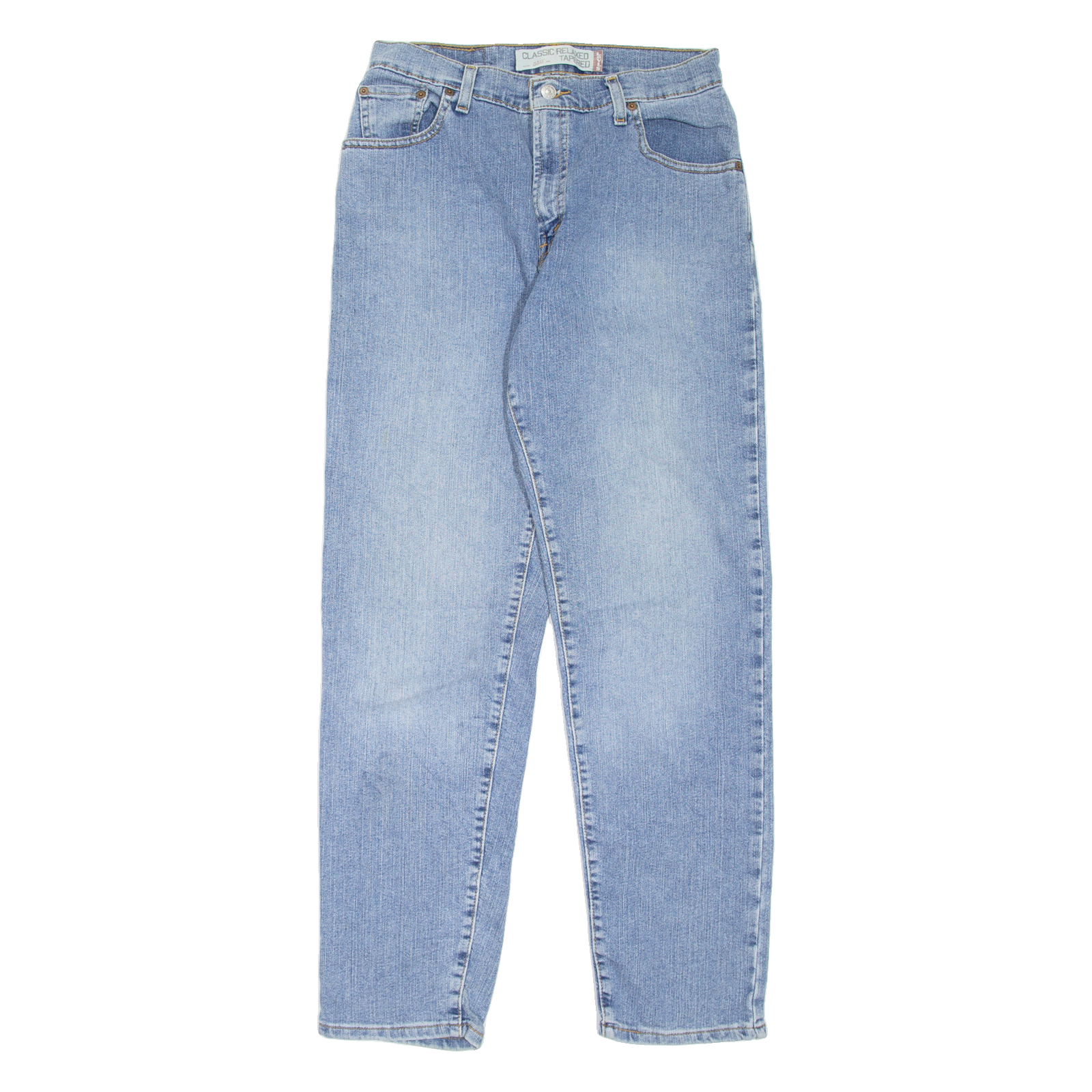 LEVI'S 550 Womens Jeans Blue Regular Mom Stone Wash W28 L30 Refurbished - N/A refurbished available on Cerqular
