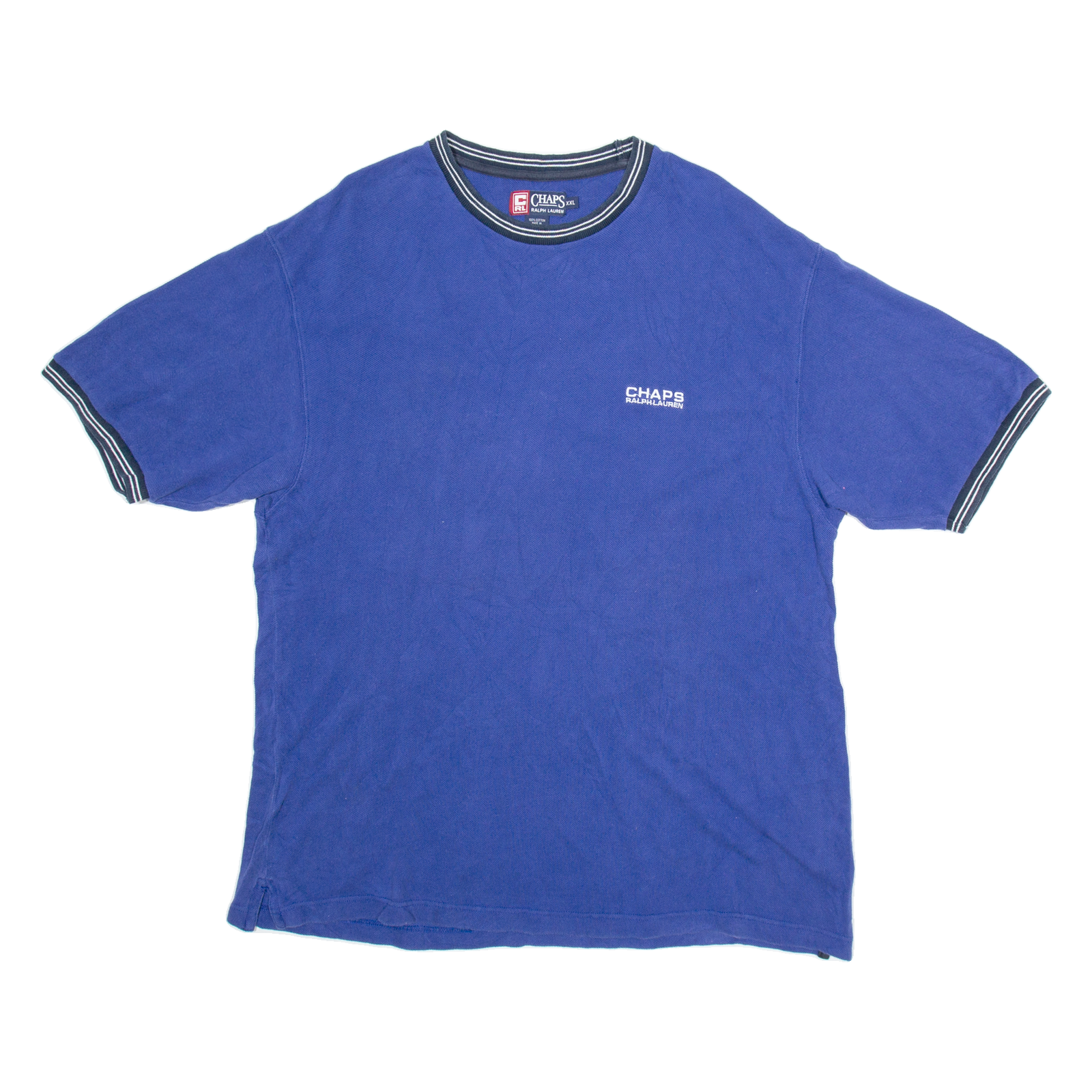 CHAPS Mens T-Shirt Blue 2XL Refurbished - N/A refurbished available on Cerqular