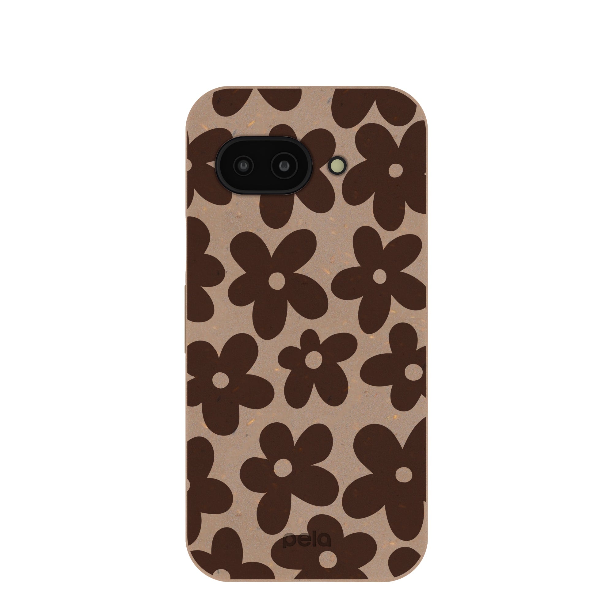 Buy Chocolate Brown Earthy Blooms Google Pixel 9a Case Refurbished - $65.00 Chocolate Brown Earthy Blooms Google Pixel 9a Case Refurbished - Pela Case refurbished available on Cerqular
