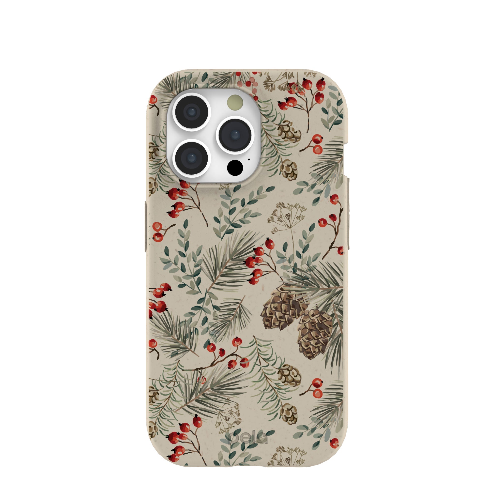 London Fog Winter Spice iPhone 15 Pro Case Refurbished - Pela Case refurbished available on Cerqular