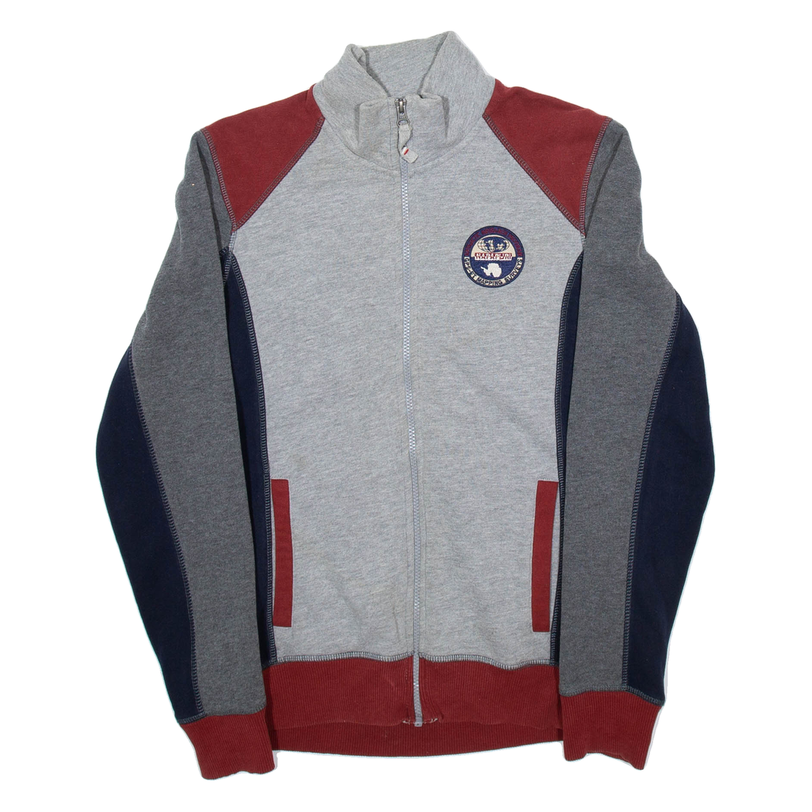 NAPAPIJRI Mens Quilted Jacket Grey M Refurbished - N/A refurbished available on Cerqular