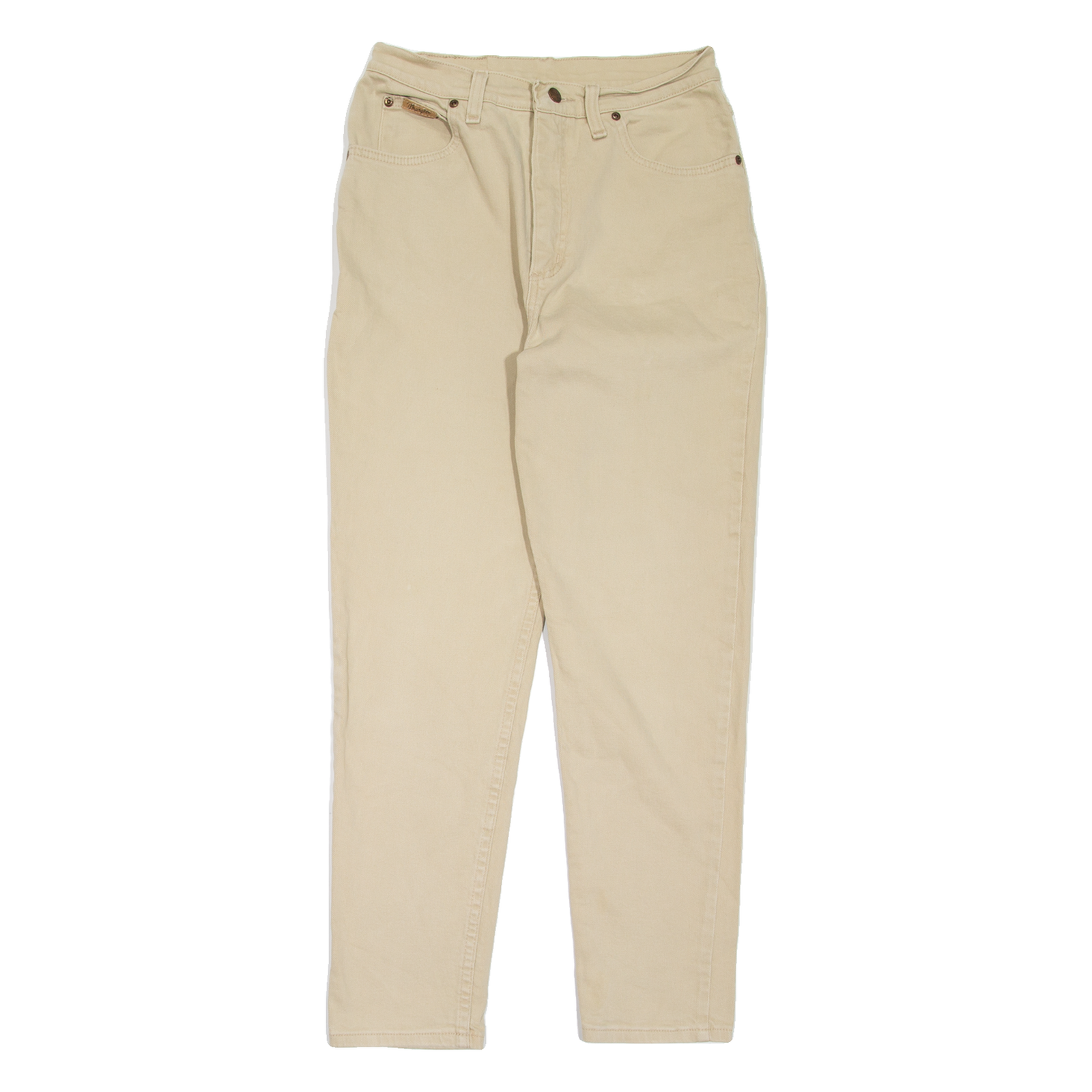 WRANGLER Carla Womens Jeans Beige Regular Mom W28 L28 Refurbished - N/A refurbished available on Cerqular