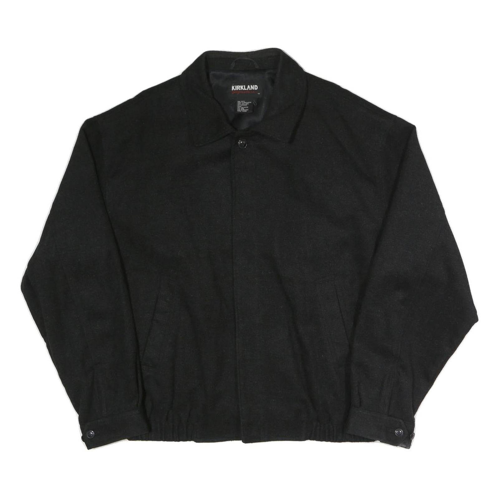 Buy KIRKLAND SIGNATURE Mens Black Classic Jacket 2XL Polyester Blend Zip Plain Refurbished - $37.69 KIRKLAND SIGNATURE Mens Black Classic Jacket 2XL Polyester Blend Zip Plain Refurbished - N/A refurbished available on Cerqular