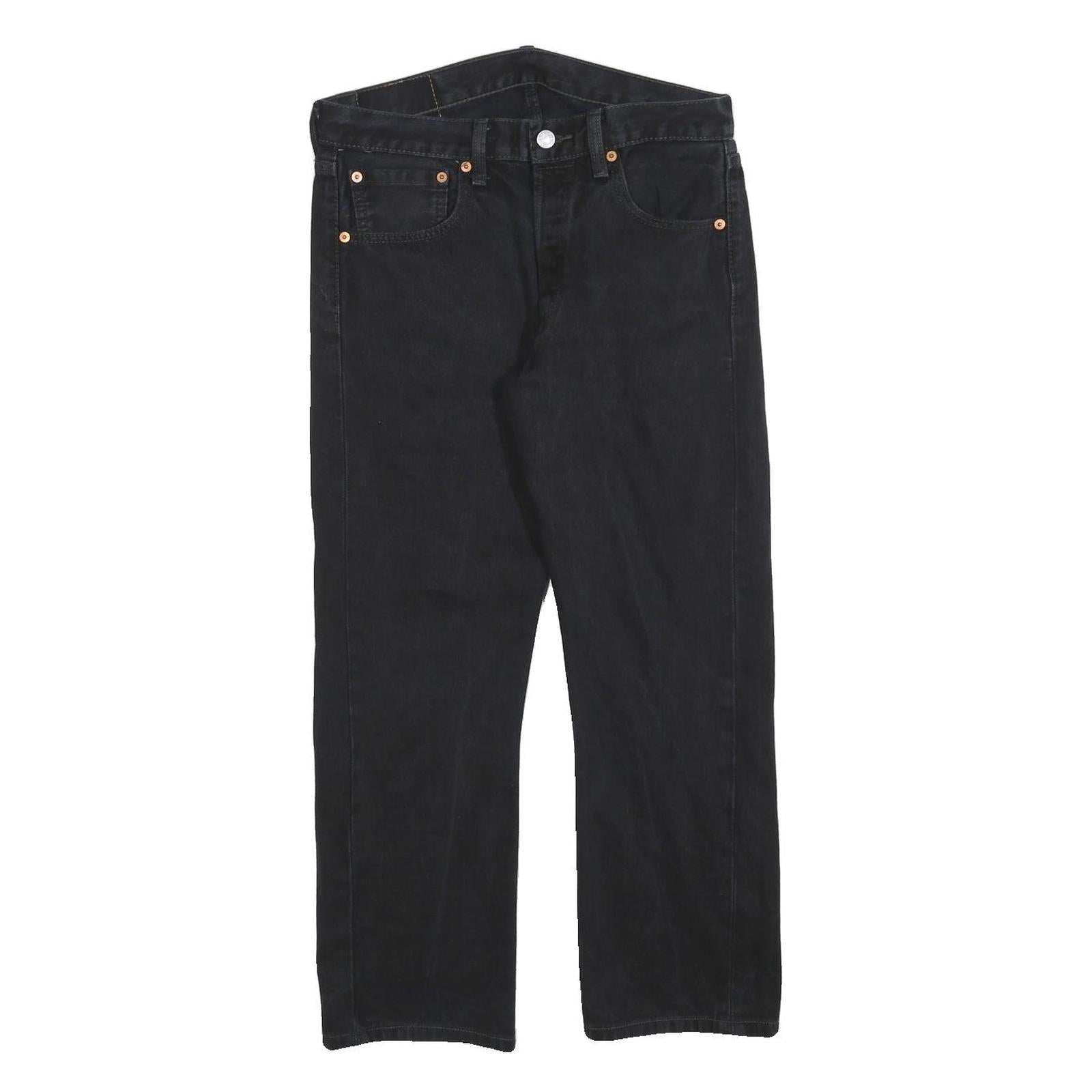 Buy LEVI'S 501 Mens Black Regular Straight Denim W31 L25 Button Cotton Blend Jeans Refurbished - $45.49 LEVI'S 501 Mens Black Regular Straight Denim W31 L25 Button Cotton Blend Jeans Refurbished - N/A refurbished available on Cerqular