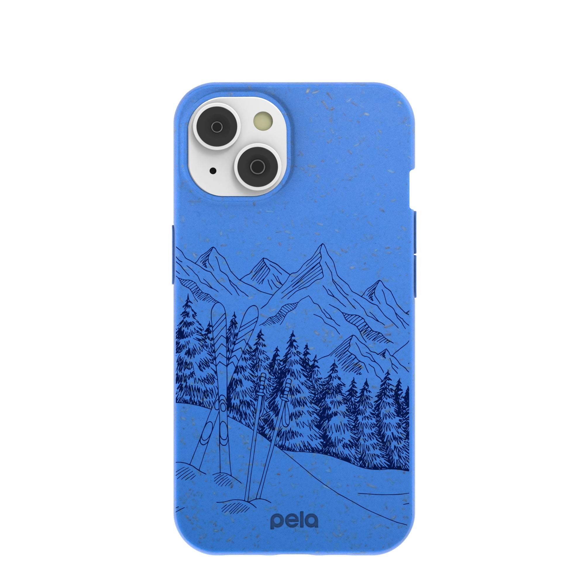Buy Electric Blue Backcountry Ski iPhone 14/16e Case Refurbished - $65.00 Electric Blue Backcountry Ski iPhone 14/16e Case Refurbished - Pela Case refurbished available on Cerqular