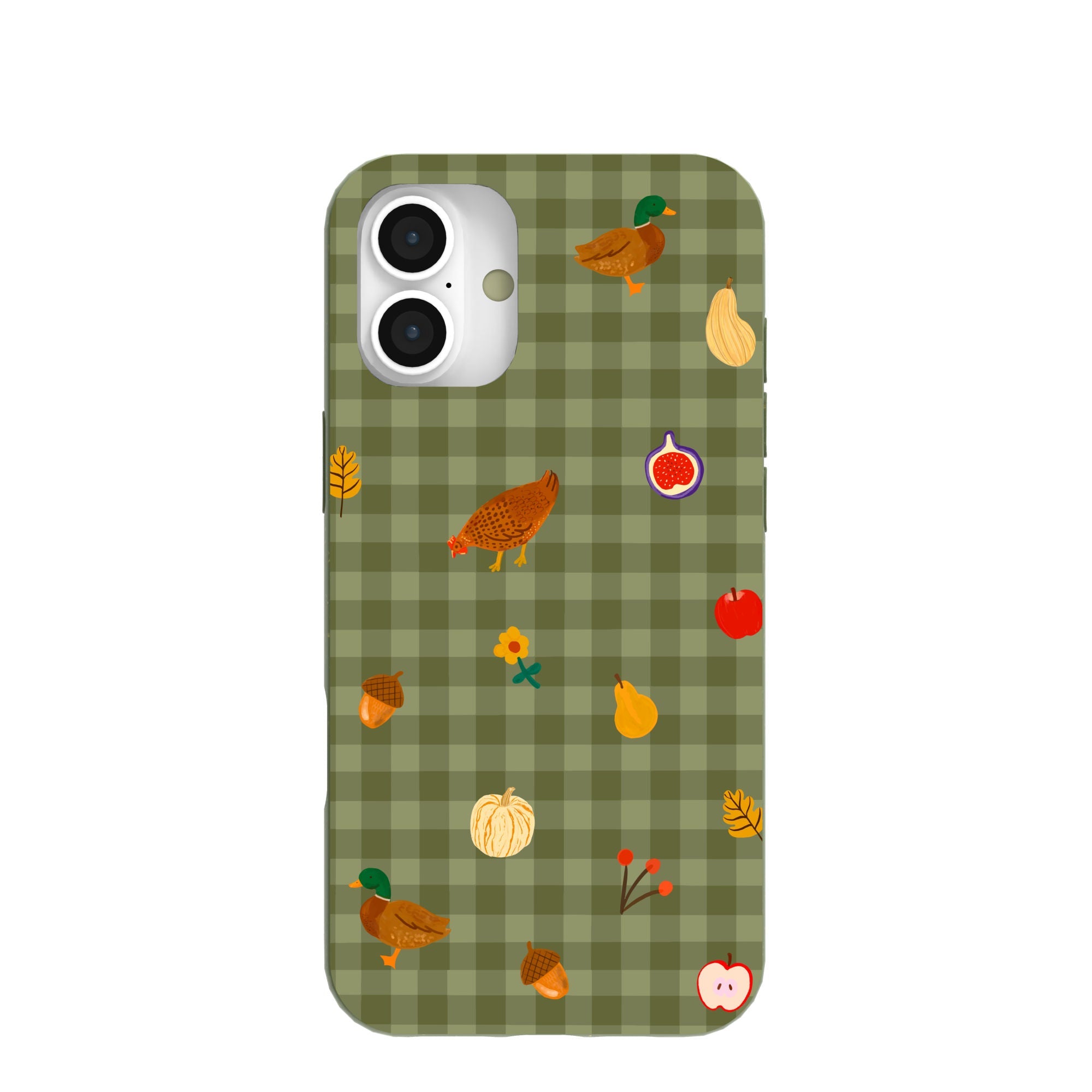 Forest Floor Harvest Folk iPhone 16 Plus Case Refurbished - Pela Case refurbished available on Cerqular