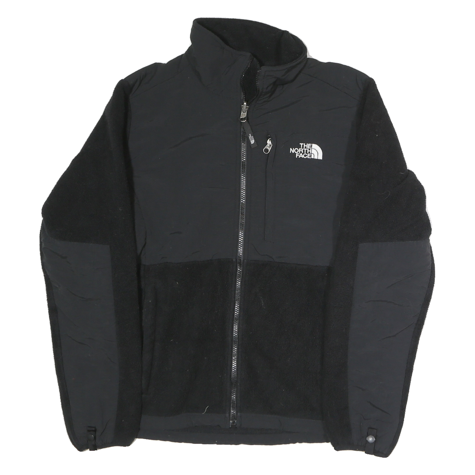 THE NORTH FACE Womens Black Outdoor Jacket M Polyester Zip Fleece Refurbished - N/A refurbished available on Cerqular