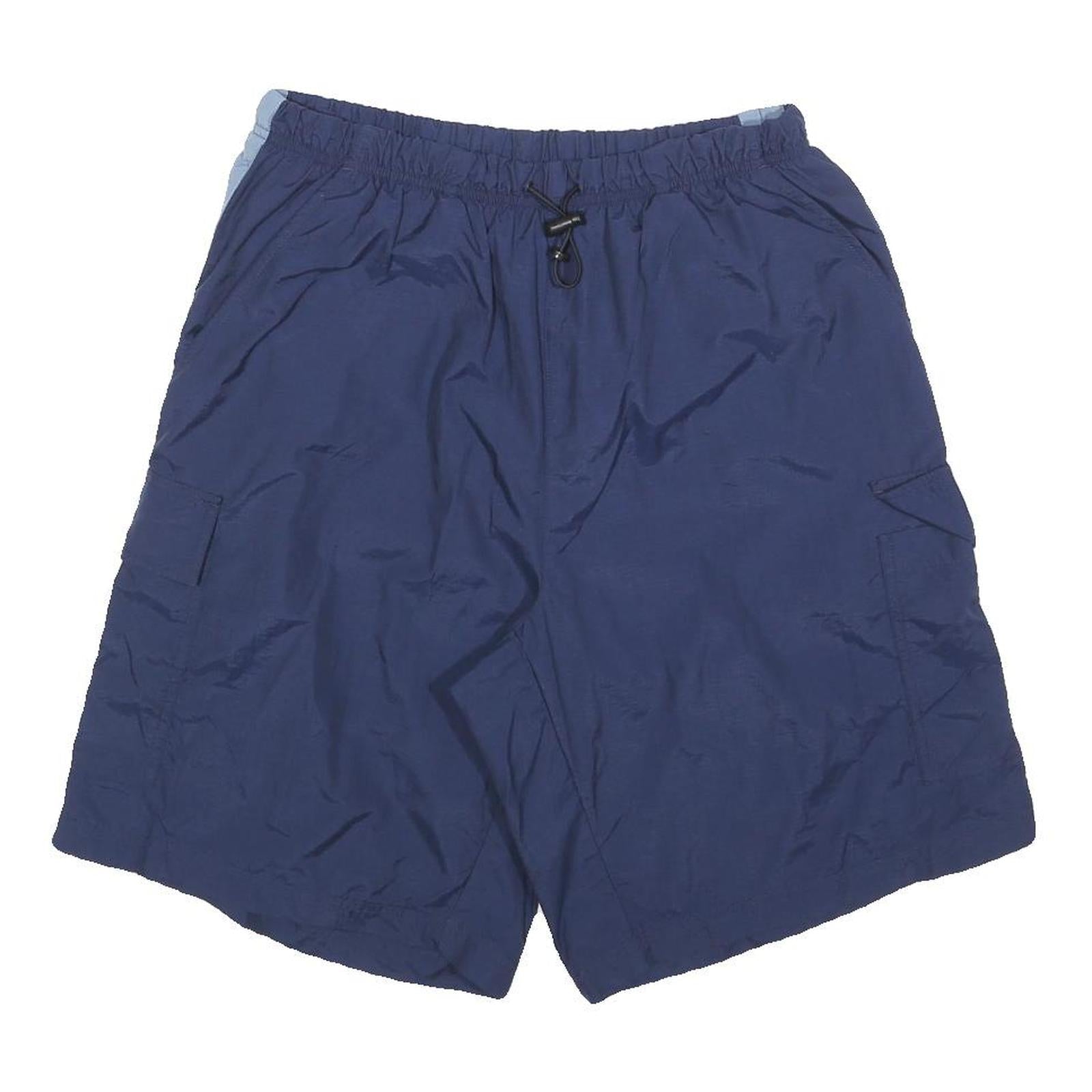 NIKE Mens Shorts Navy Blue Sports Cargo L W30 Lightweight Summer Wear Refurbished - N/A refurbished available on Cerqular