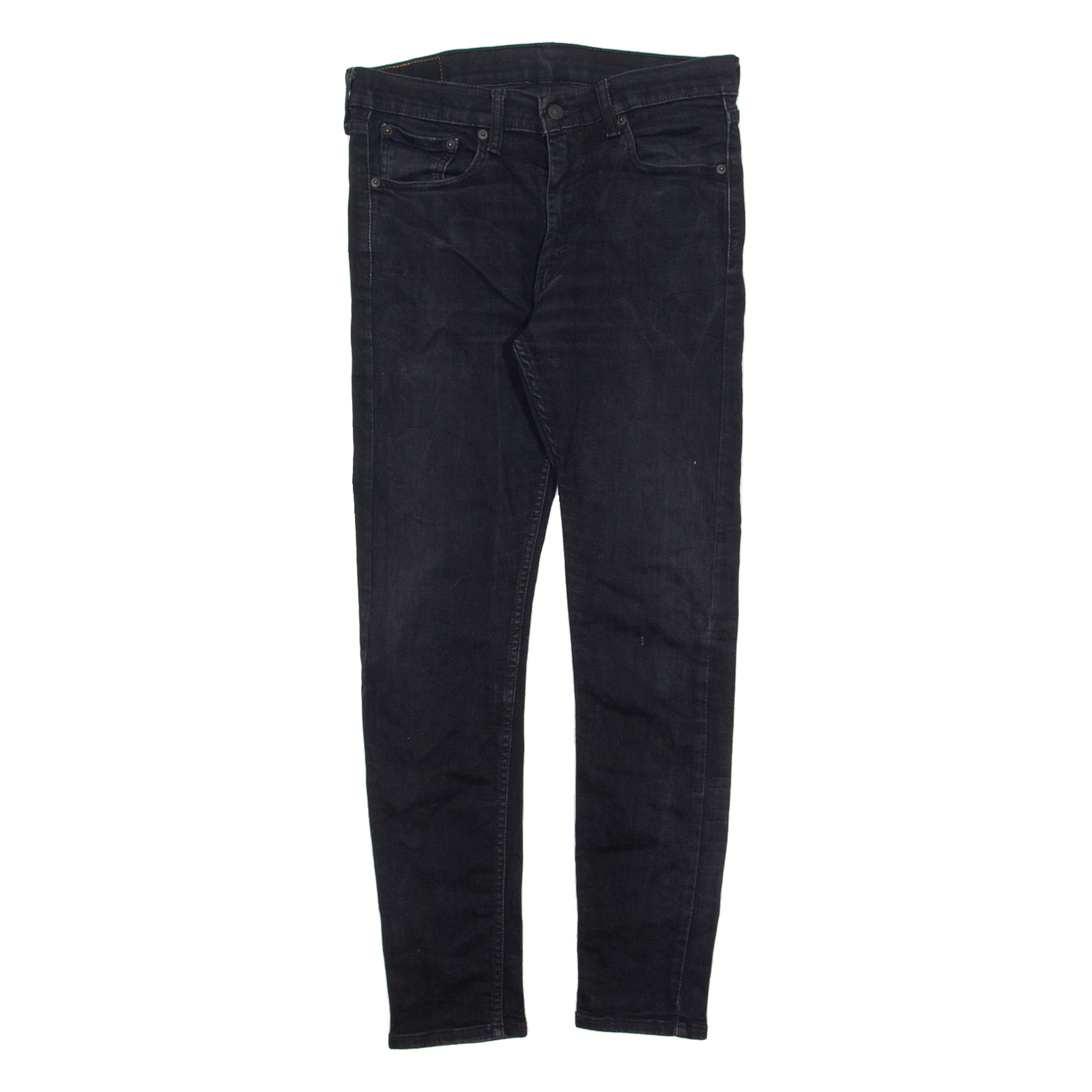 LEVI'S 519 Hi-Ball Mens Jeans Black Slim Skinny W33 L28 Refurbished - N/A refurbished available on Cerqular