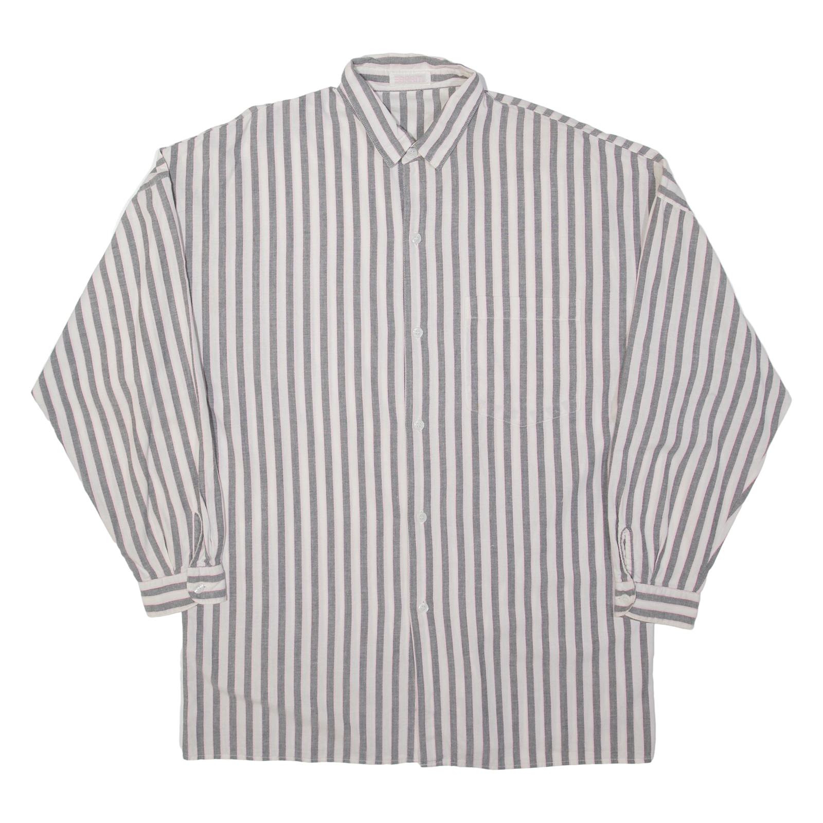 Buy ESPIRIT Mens Shirt Grey Striped Long Sleeve 2XL Refurbished - $10.91 ESPIRIT Mens Shirt Grey Striped Long Sleeve 2XL Refurbished - N/A refurbished available on Cerqular