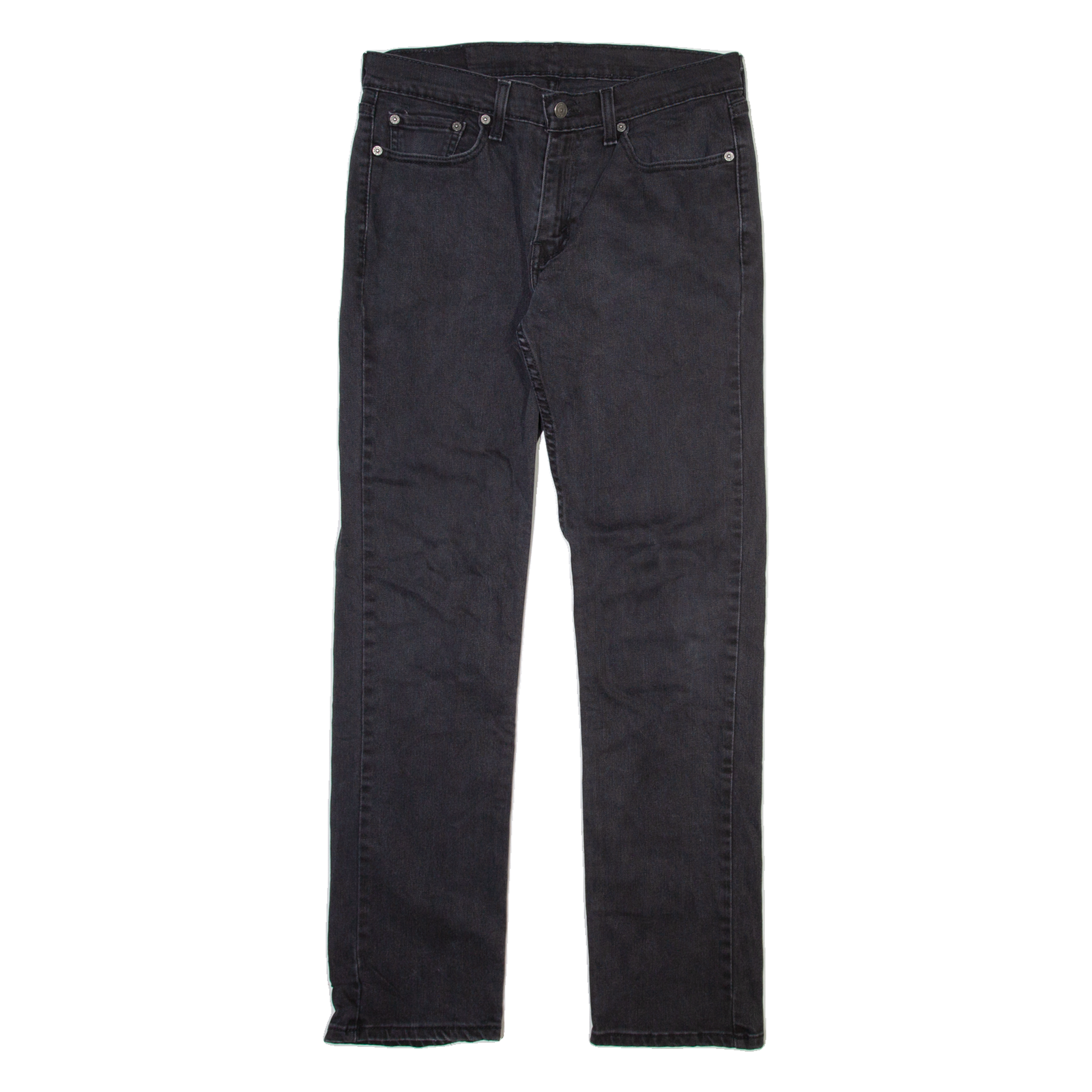 LEVI'S 514 Jeans Mens Grey Slim Straight W30 L32 Refurbished - N/A refurbished available on Cerqular