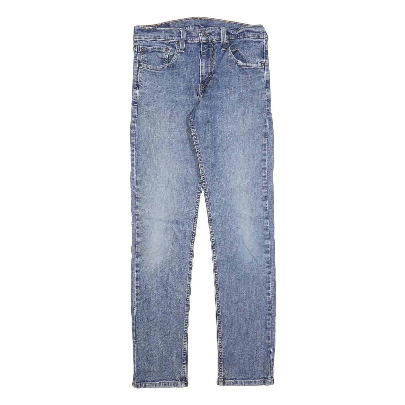 LEVI'S 511 Slim Mens Jeans Blue Slim Skinny Denim Medium W31 L32 Classic Zip Refurbished - N/A refurbished available on Cerqular