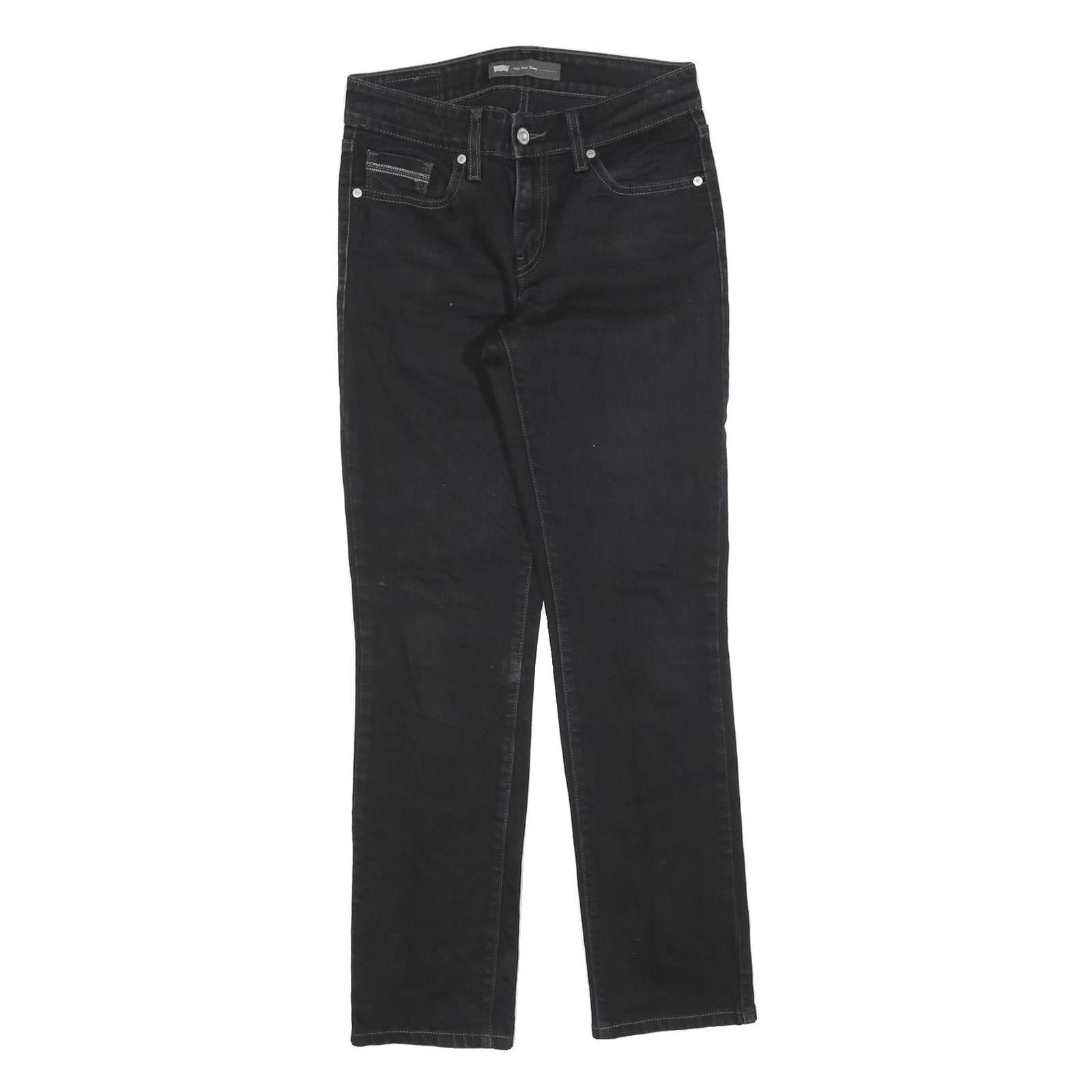 Buy LEVI'S Womens Black Regular Straight Denim W26 L28 Zip Cotton Blend Jeans Refurbished - $41.59 LEVI'S Womens Black Regular Straight Denim W26 L28 Zip Cotton Blend Jeans Refurbished - N/A refurbished available on Cerqular