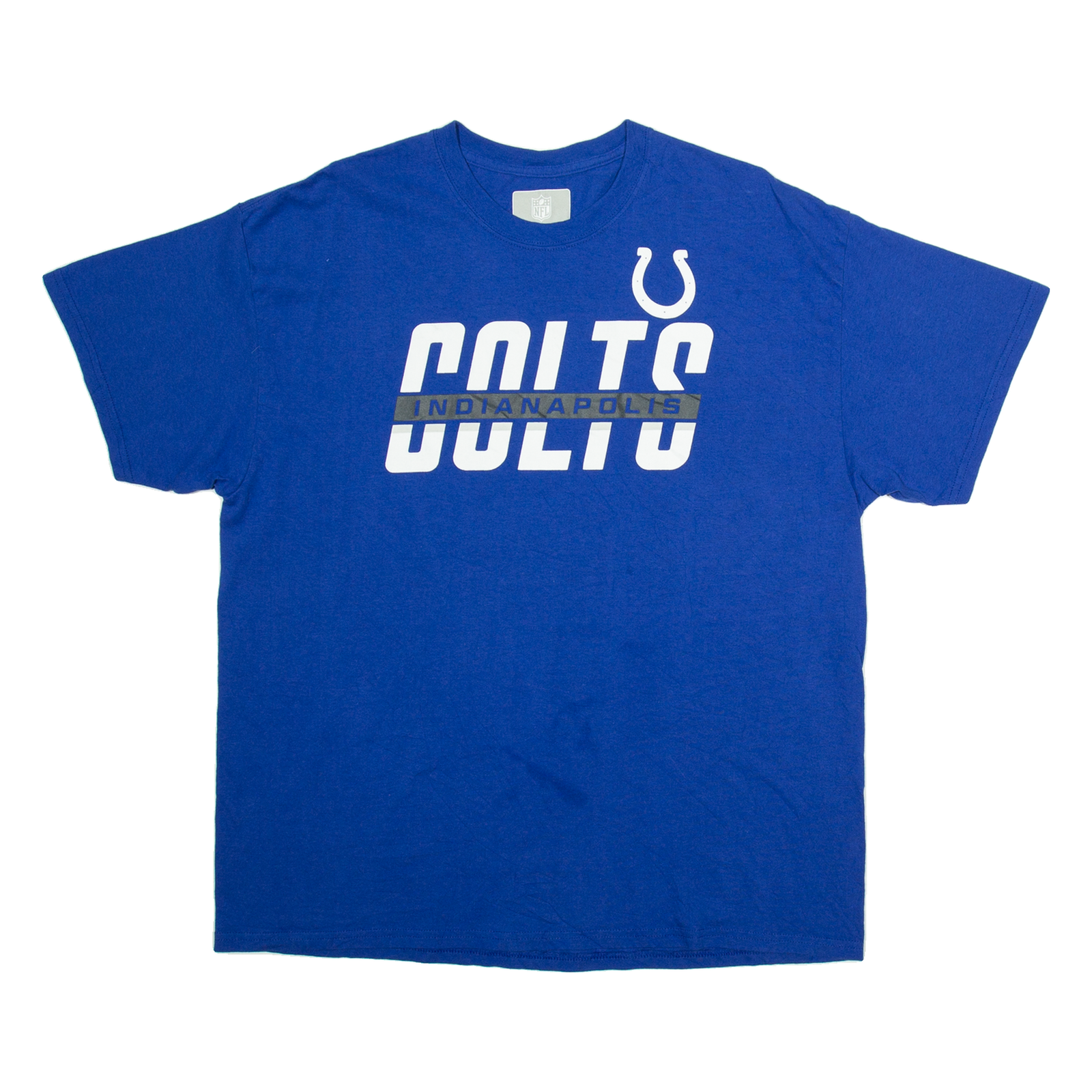 NFL Indianapolis Colts Mens T-Shirt Blue USA XL Refurbished - N/A refurbished available on Cerqular