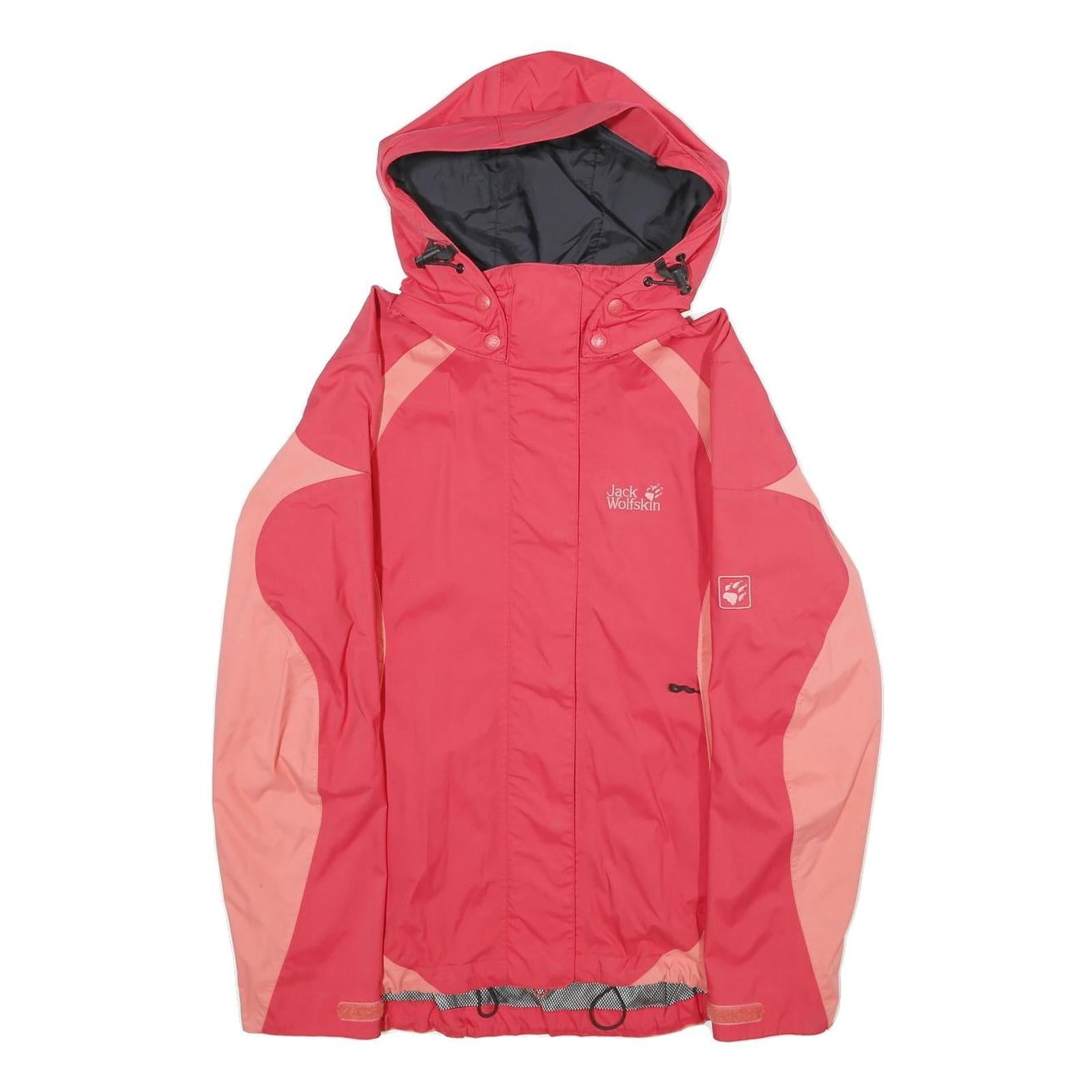 Buy JACK WOLFSKIN Womens Red & Pink Outdoor Jacket M Polyamide Waterproof Zip Hood Refurbished - $57.19 JACK WOLFSKIN Womens Red & Pink Outdoor Jacket M Polyamide Waterproof Zip Hood Refurbished - N/A refurbished available on Cerqular