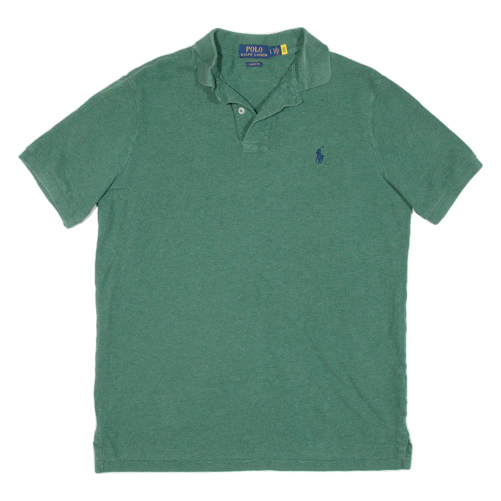 POLO RALPH LAUREN Mens Polo Shirt Green S Refurbished - N/A refurbished available on Cerqular