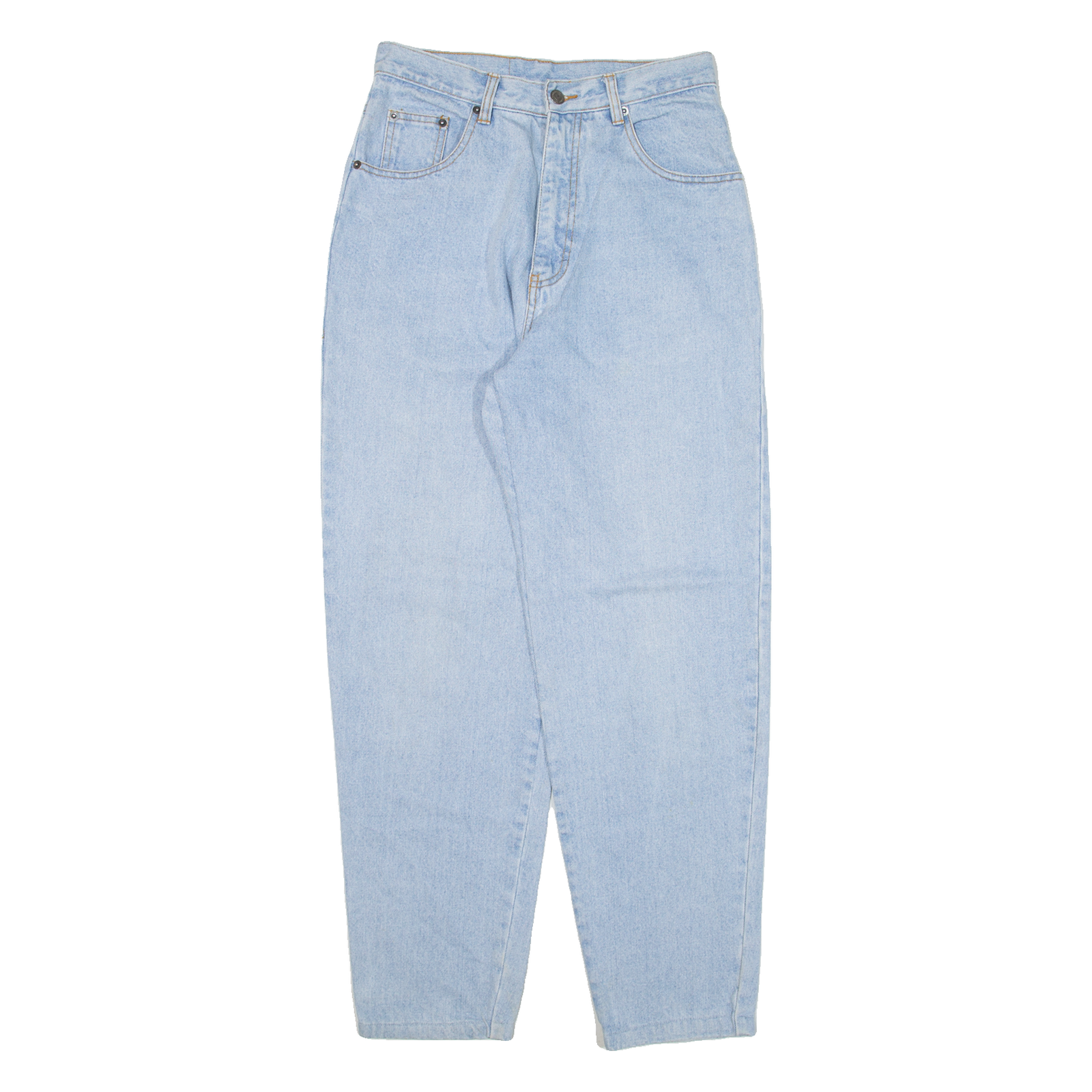 RIVERSIDE Womens Jeans Blue Relaxed Tapered W27 L29 Refurbished - N/A refurbished available on Cerqular