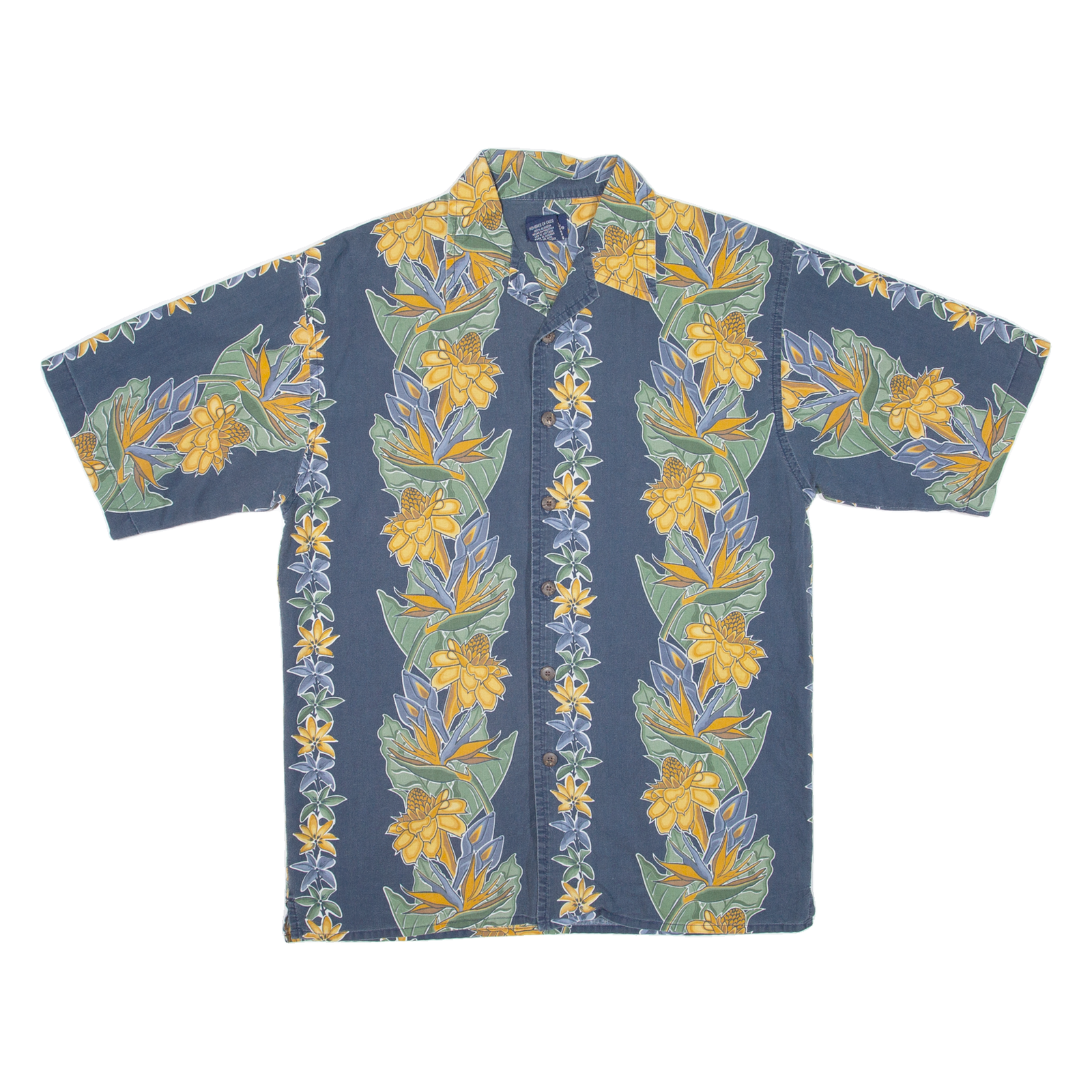 PURITAN Mens Hawaiian Shirt Blue Floral S Refurbished - N/A refurbished available on Cerqular