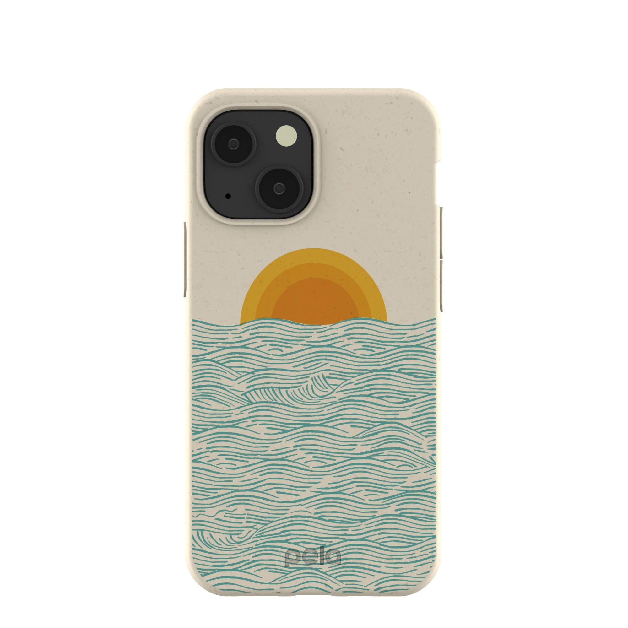London Fog Ocean Vista iPhone 13 Mini Case Refurbished - Pela Case refurbished available on Cerqular